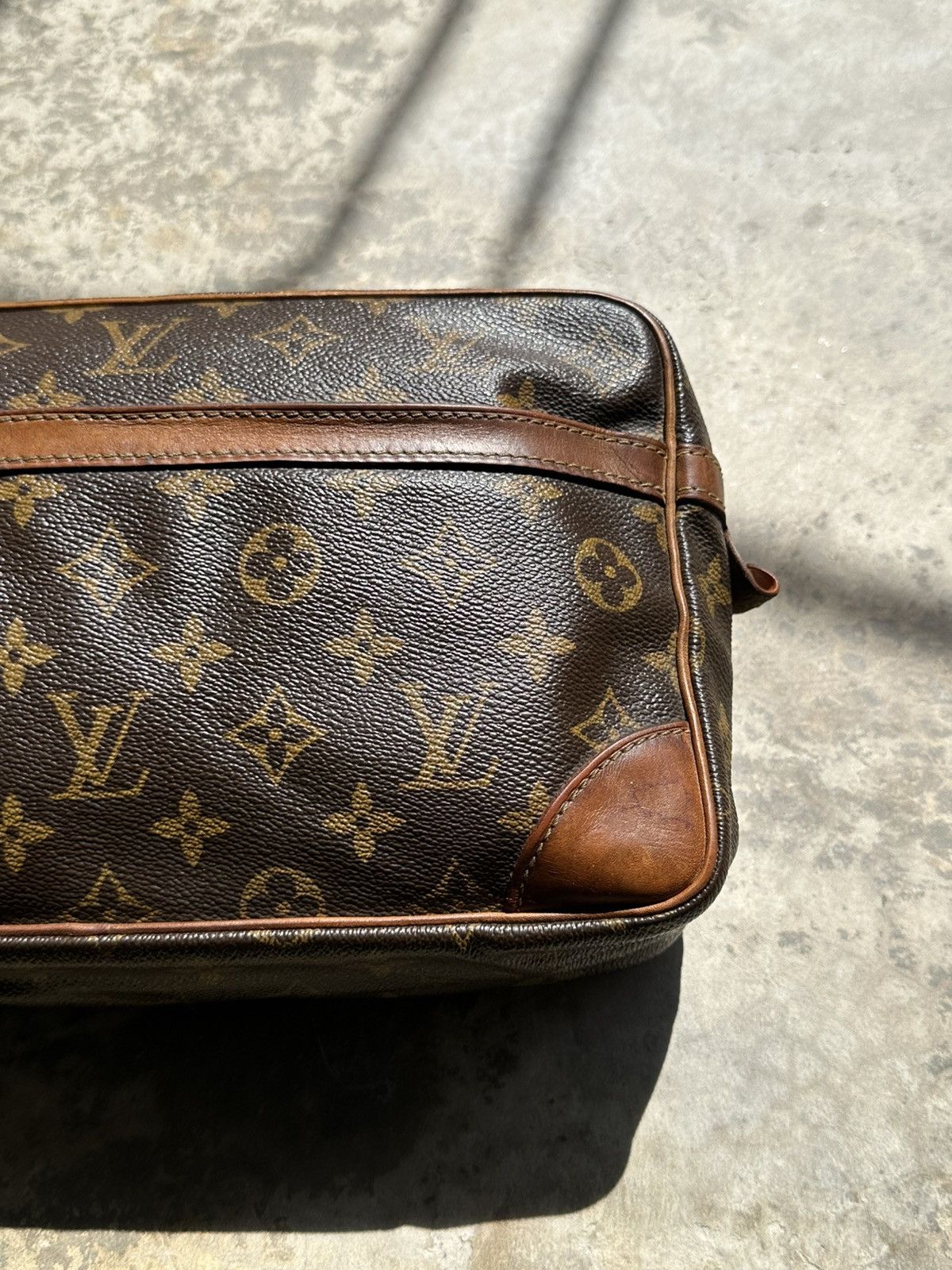 Louis Vuitton Vintage 1980 Louis Vuitton Compiegne 28 Clutch Bag (SL0946) Size ONE SIZE - 4 Thumbnail