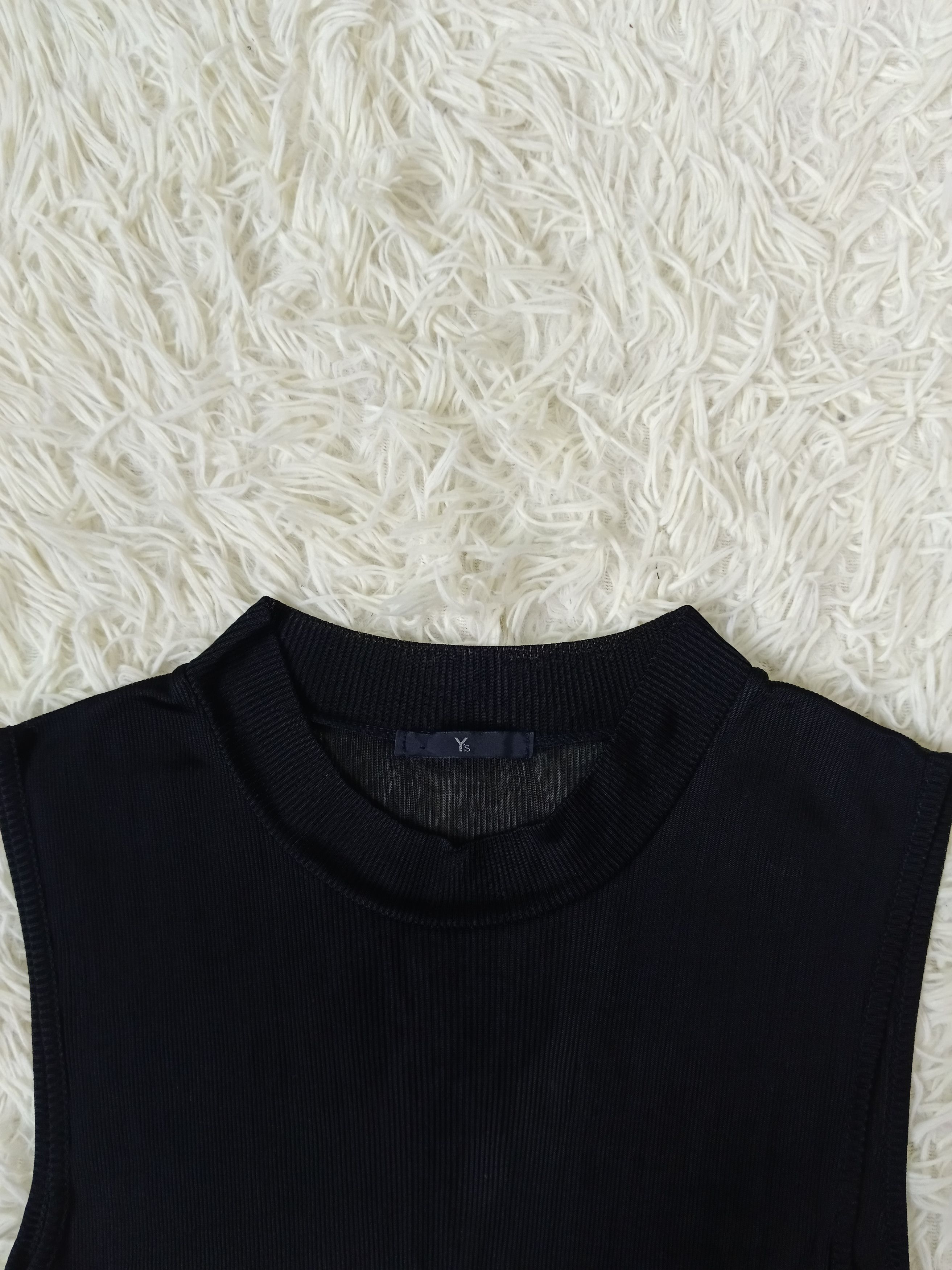 Y's × Yohji Yamamoto Y's Black Sleeveless Dress Size S / US 4 / IT 40 - 5 Thumbnail