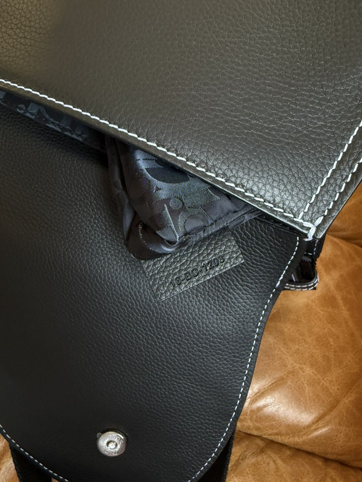 Dior Black Saddle Crossbody Bag Size ONE SIZE - 12 Thumbnail