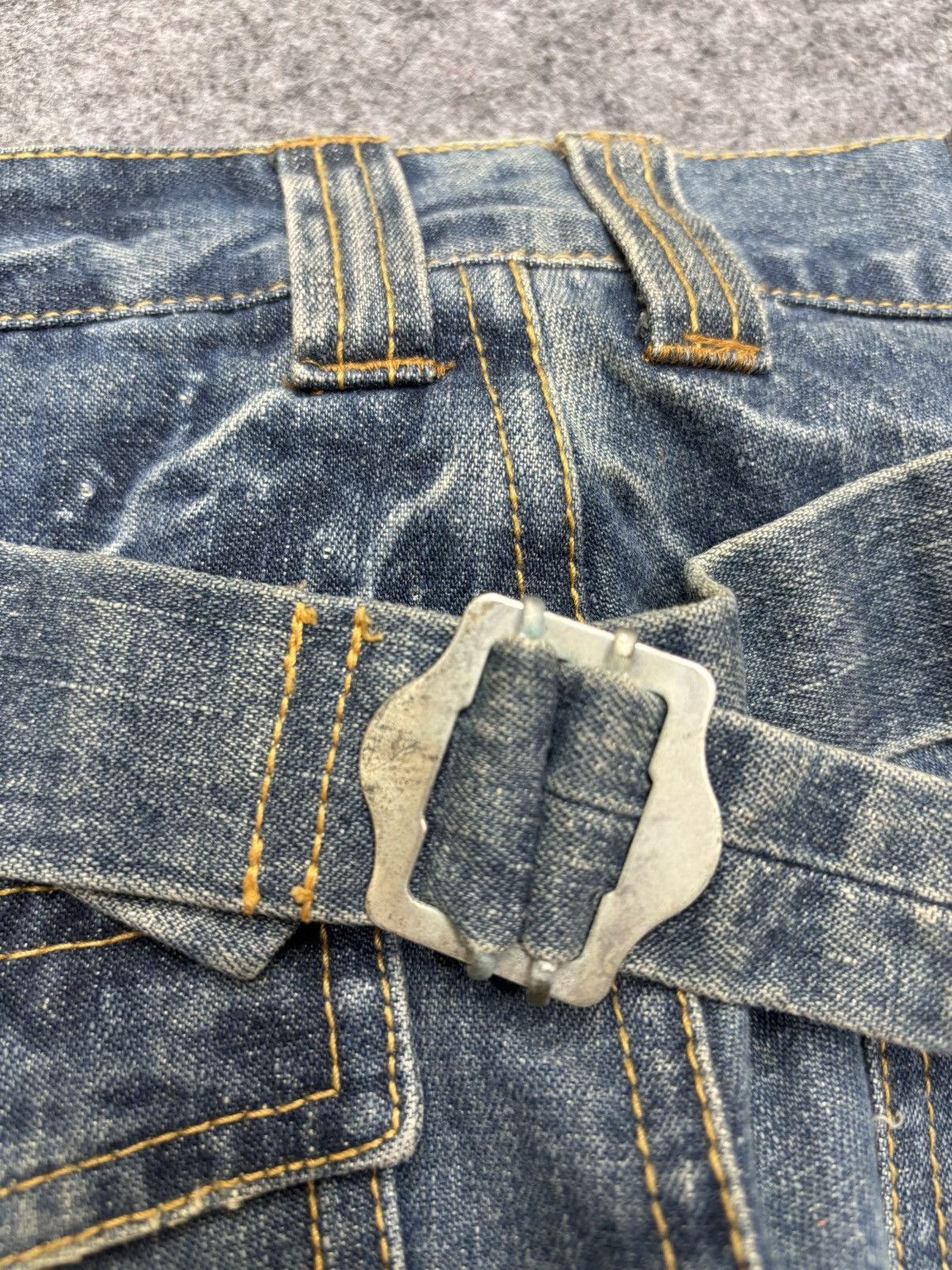 Japanese Brand DIVINER Japan Distressed Carpenter Denim F689 Size US 34 / EU 50 - 15 Thumbnail