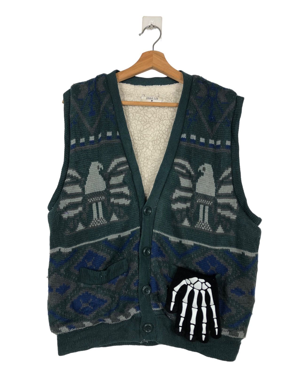Japanese Brand 🔥RARE NAVAJO AZTEC DESIGN VEST DOLMAN CLUB JAPAN Size US M / EU 48-50 / 2 - 1 Thumbnail