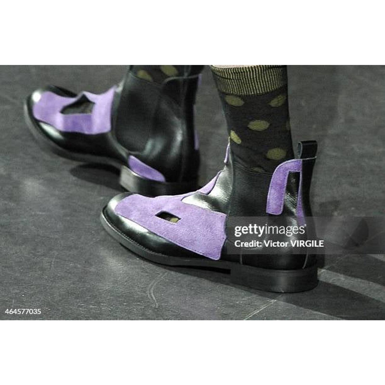 Comme des Garcons A/W2015 Comme des Garçons runway cut-out leather boots Size US 12 / IT 42 - 7 Thumbnail