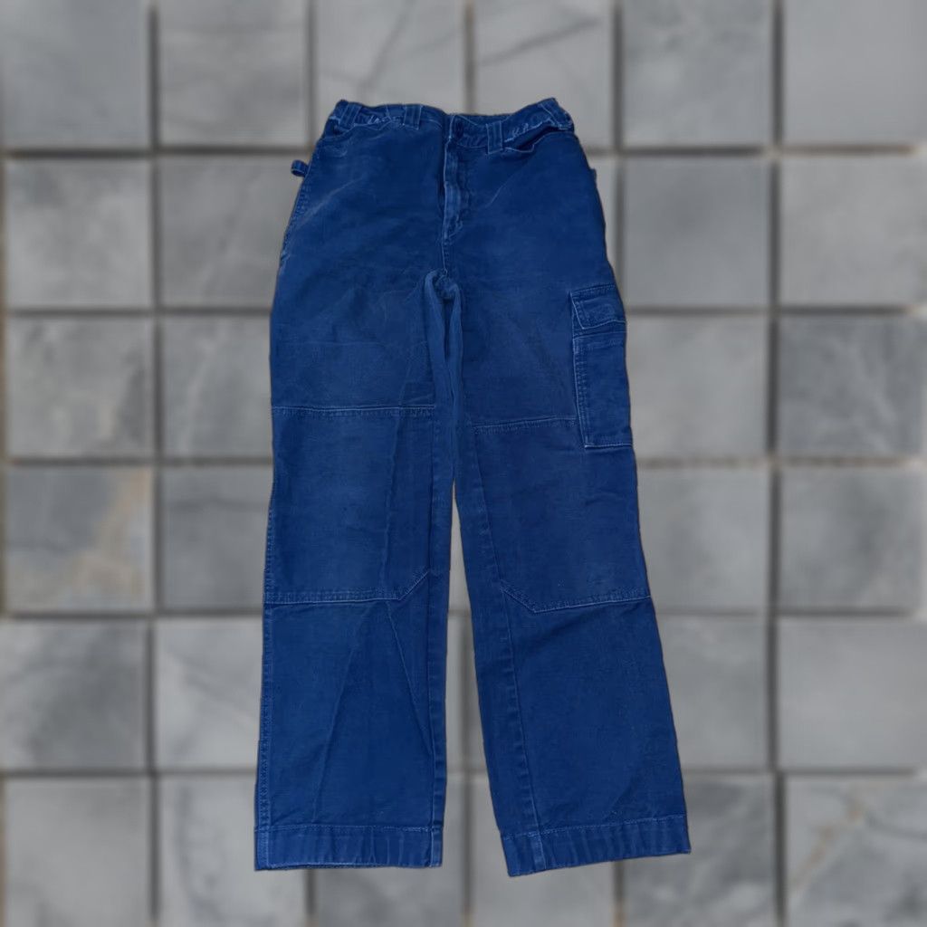 Doublet Shaped G Carpenter Double Knee Pants Blue 26x30 Mens Regular Shaping Carpenter Pants Men 26 30 Blue Size US 26 / EU 42 - 1 Thumbnail