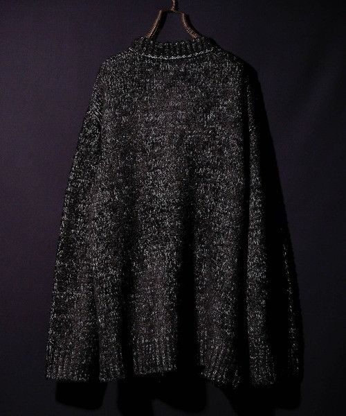 Number (N)ine Number nine SHORT FEATHER KNIT PULLOVER sweater Size US L / EU 52-54 / 3 - 3 Thumbnail