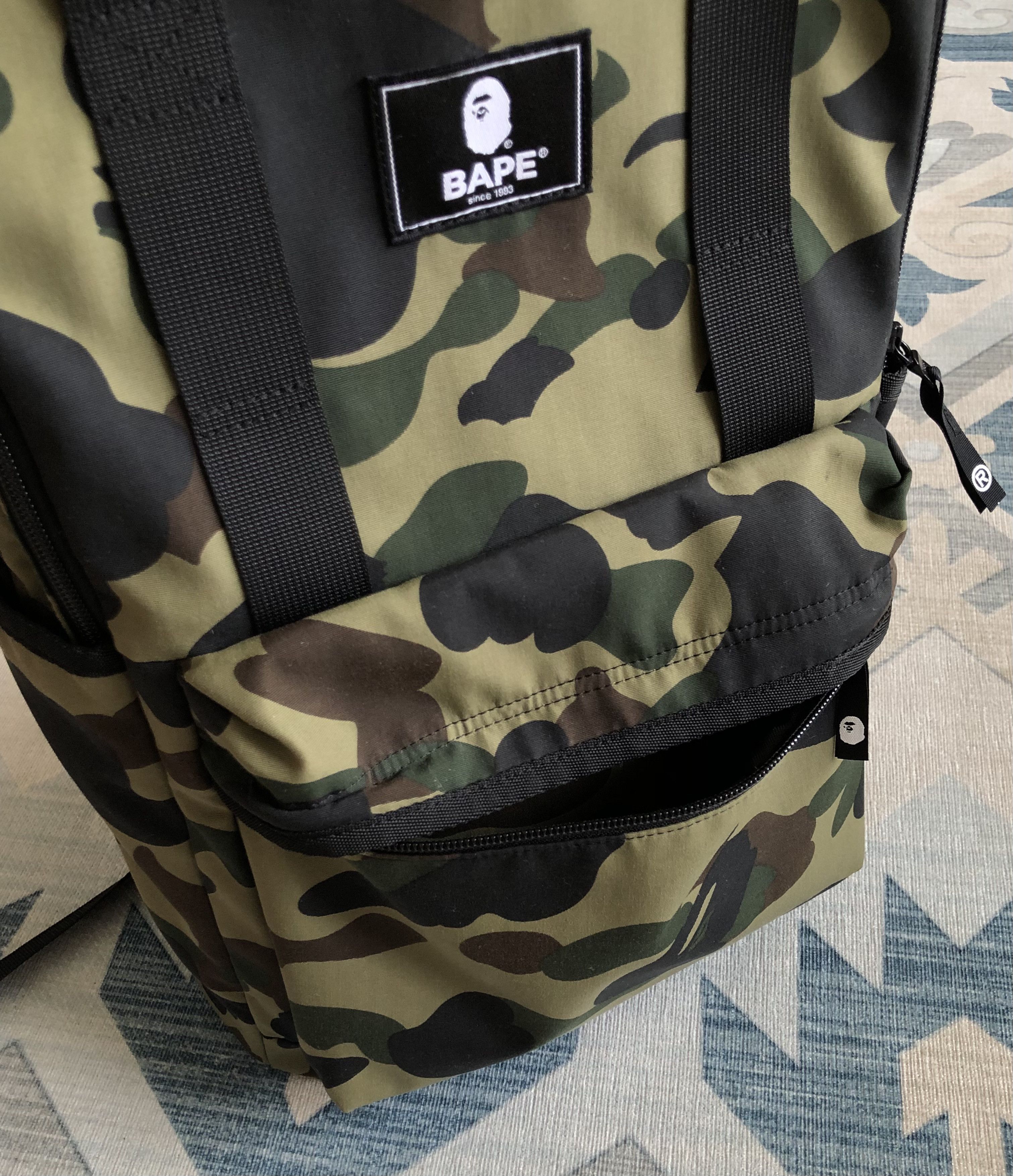 Bape 1ST CAMO BACKPACK Size ONE SIZE - 12 Thumbnail