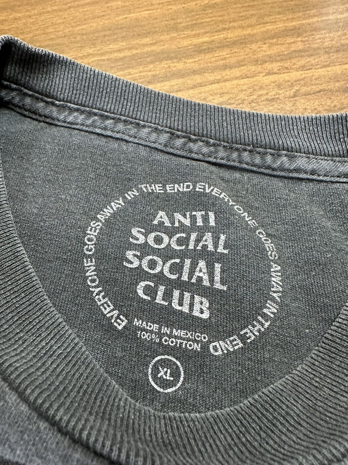 Anti Social Social Club faded Anti Social Social Club Pair of Dice tee xl Size US XL / EU 56 / 4 - 5 Thumbnail