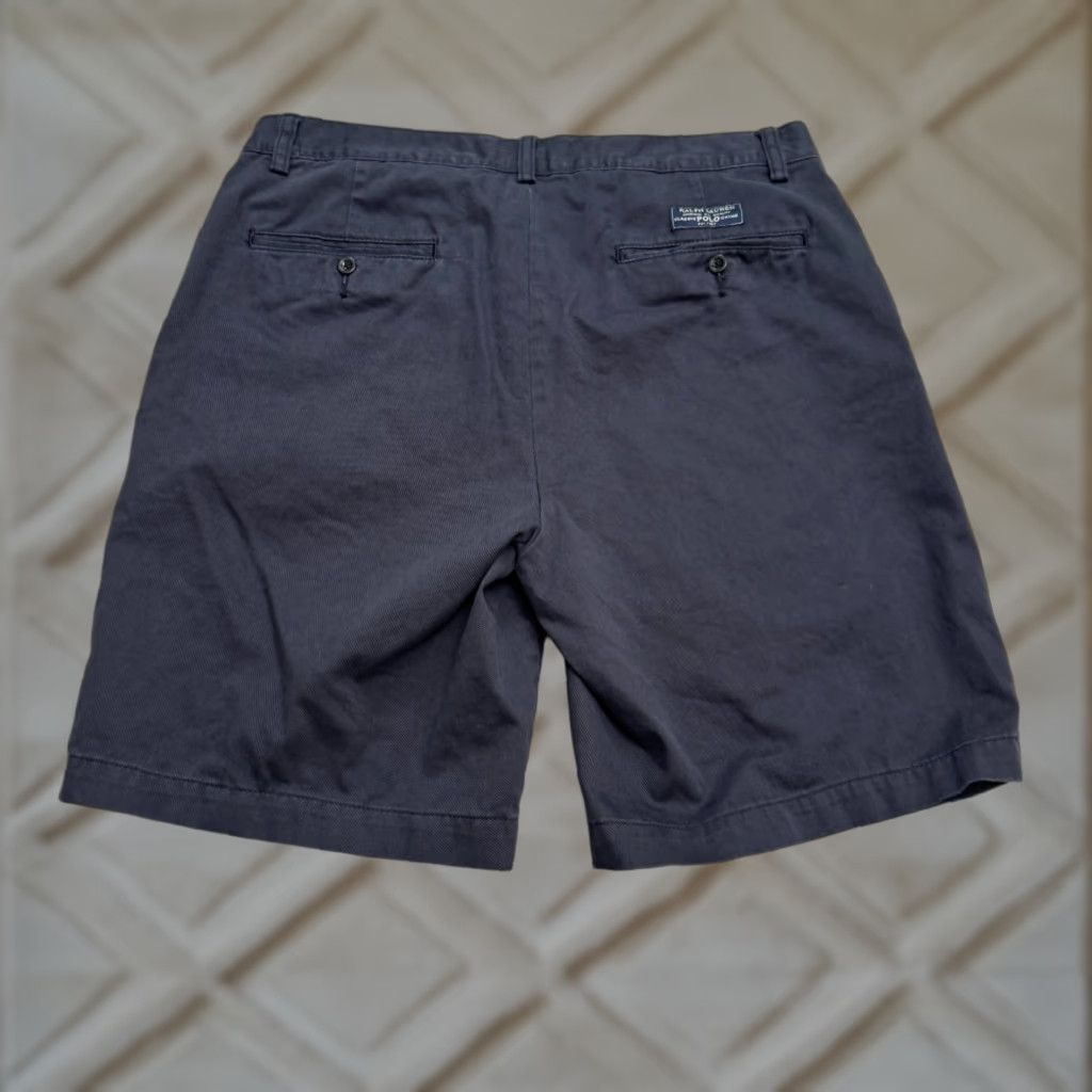 Polo Ralph Lauren Polo Ralph Lauren Prospect Chino Shorts Mens 33 Navy Blue Flat Front Cotton Slant Pocket Capable Instance Size US XS / EU 42 / 0 - 1 Thumbnail