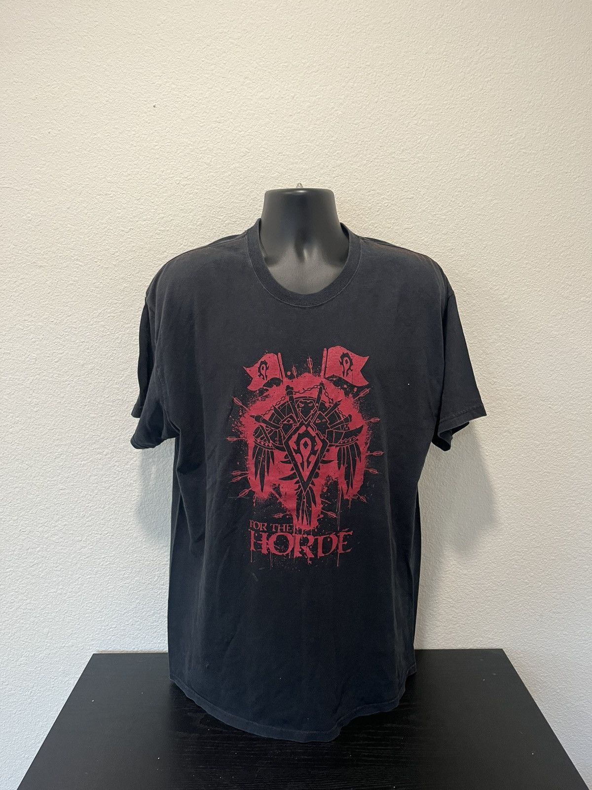 Vintage world of Warcraft for the horde blizzard video game shirt Size US XL / EU 56 / 4 - 1 Thumbnail