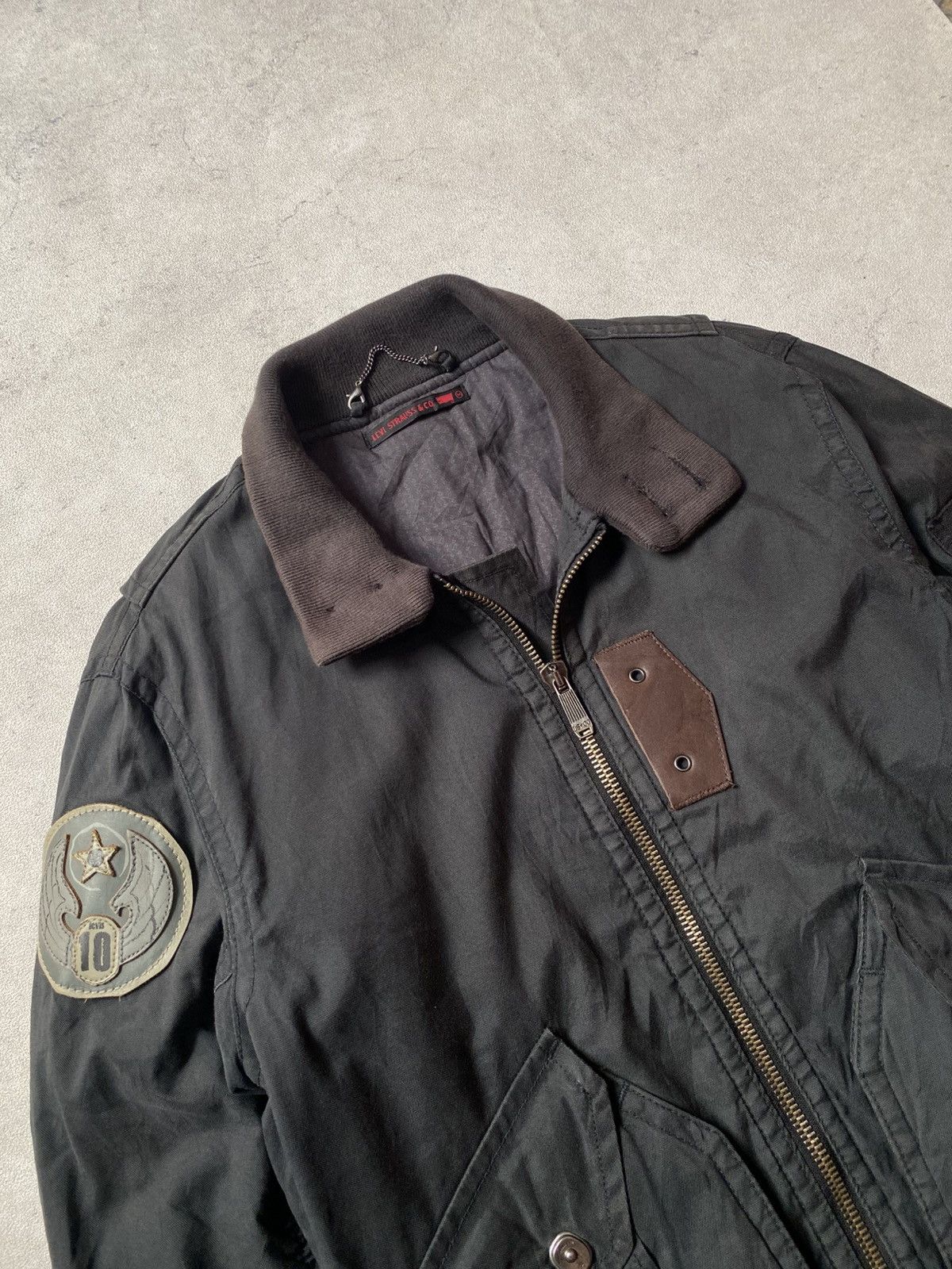 Levi's Vintage 90s Levis Flight Bomber Jacket Size US M / EU 48-50 / 2 - 4 Thumbnail