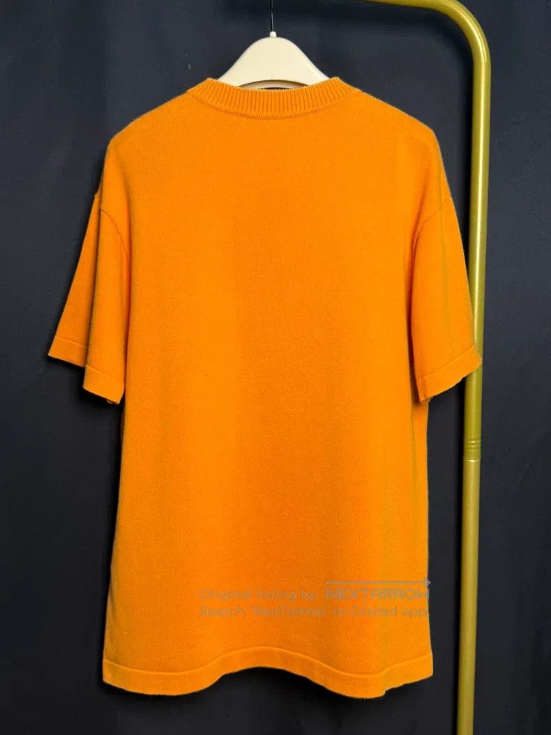 Louis Vuitton Louis Vuitton Orange Pin Embroidered Short Sleeve T-Shirt Size US XS / EU 42 / 0 - 5 Thumbnail