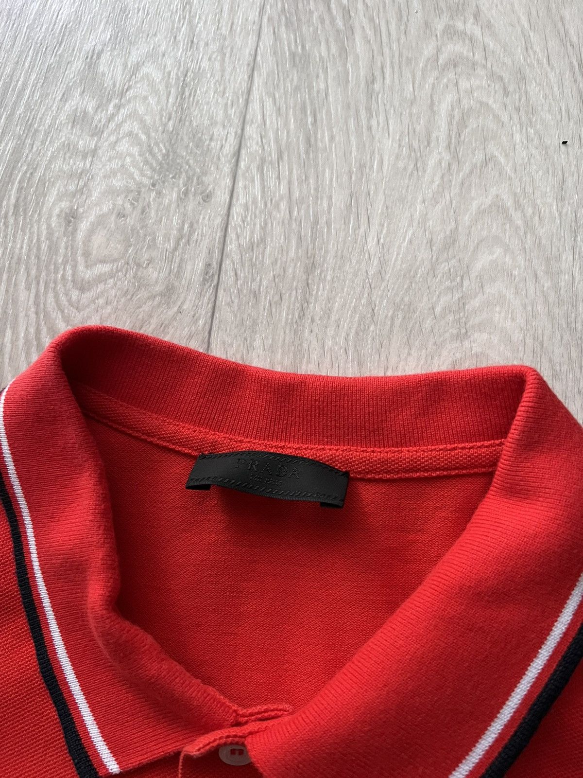 Prada Prada Polo T Shirt Size US XXL / EU 58 / 5 - 9 Thumbnail