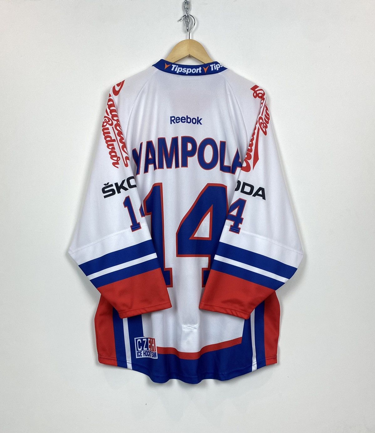 Reebok Czech Republic Jersey 2011-2012 Hockey Tour Reebok Shirt Size US XXL / EU 58 / 5 - 13 Thumbnail