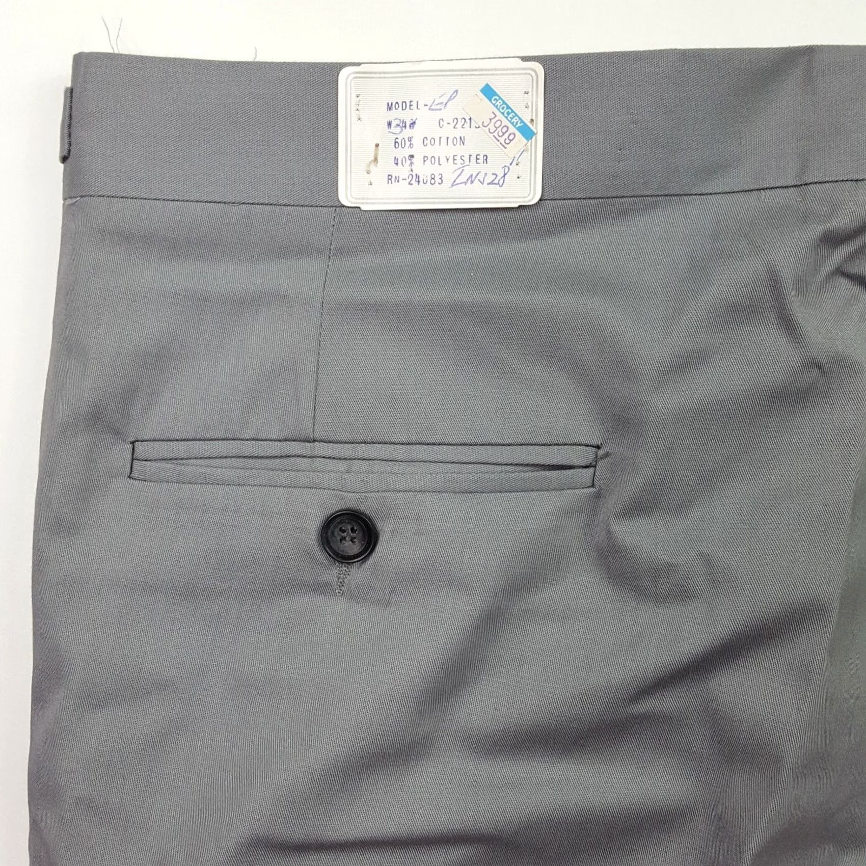 Vintage VINTAGE Vecci Golf Pants Gray Pleated Straight Leg 40x27 Mens Pants Regular Size 40x27 Gray 80s Retro Sports Size US 40 / EU 56 - 7 Thumbnail