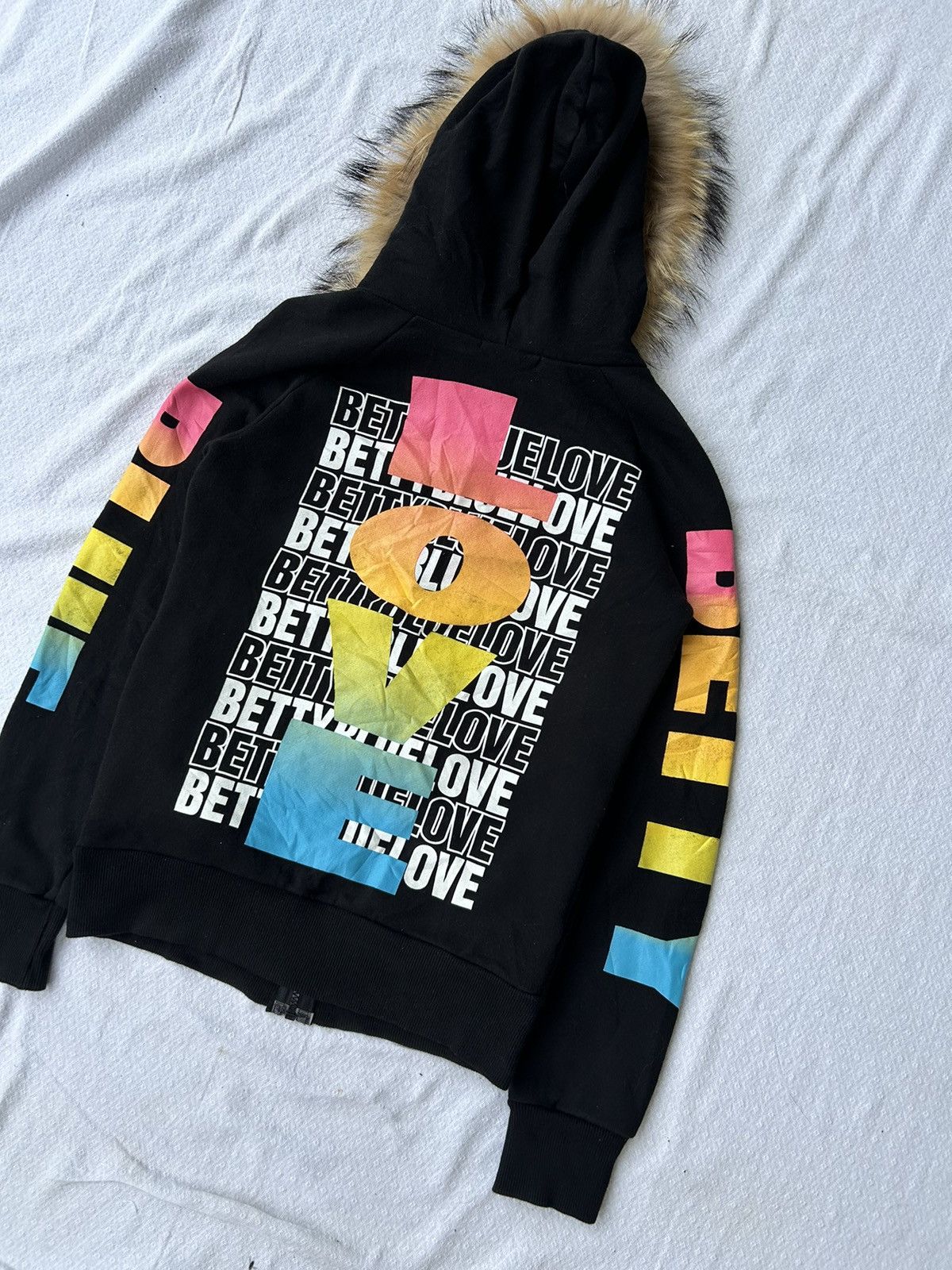 If Six Was Nine 💸BINDINGOFFER💸Betty blue love poem furhoodie style Ifsix lgb Size US S / EU 44-46 / 1 - 3 Thumbnail