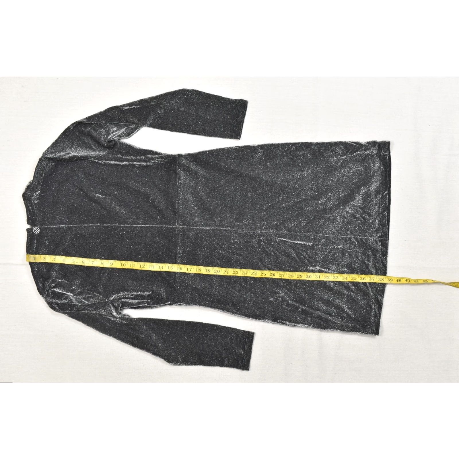 Tommy Hilfiger Tommy Hilfiger Women Dress Wrap Dress Long Sleeve Plus Size 12 Black Knee Length Nylon Polyester Size XL / US 12-14 / IT 48-50 - 4 Thumbnail
