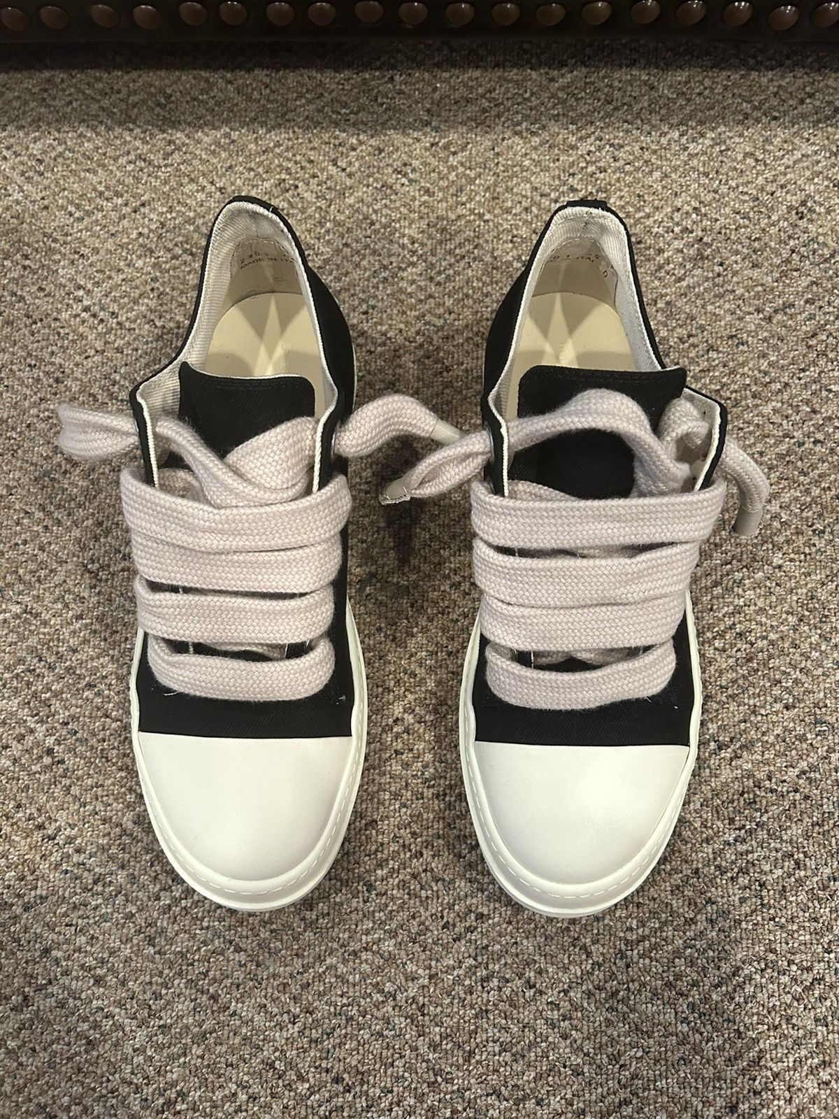 Rick Owens Rick Owens DRKSHDW Jumbo Lace Ramone Low | Grailed