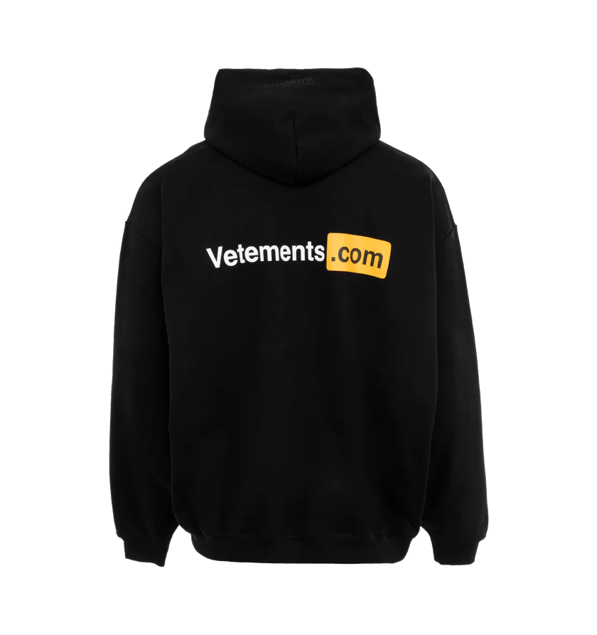 Vetements o1h1sh10525 Oversized Hoodie in Black Size US M / EU 48-50 / 2 - 1 Thumbnail