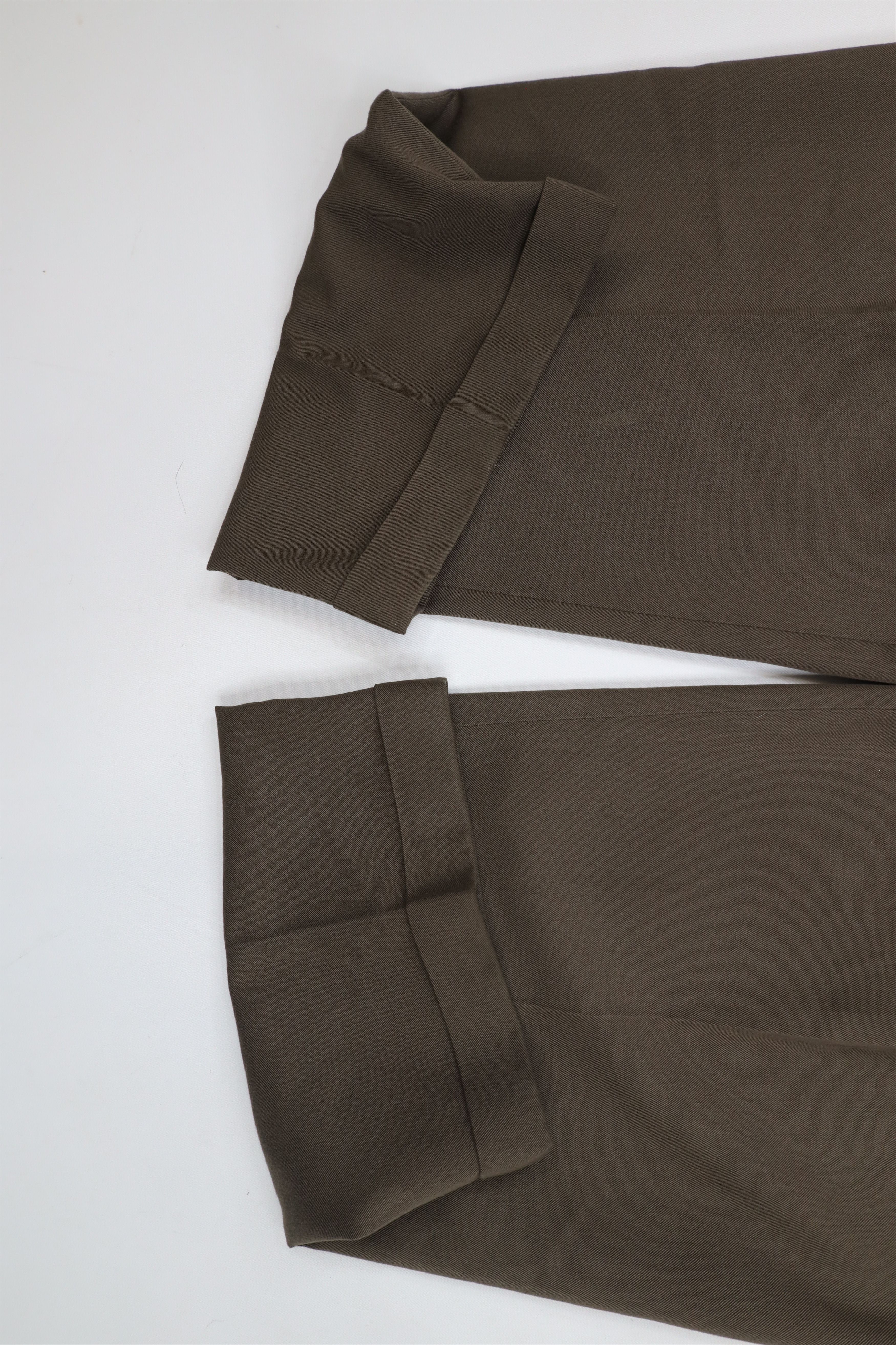Levi's × Vintage Vintage 90s Levis Rayon Blend Wide Leg Chino Pants Brown USA Size US 36 / EU 52 - 7 Thumbnail