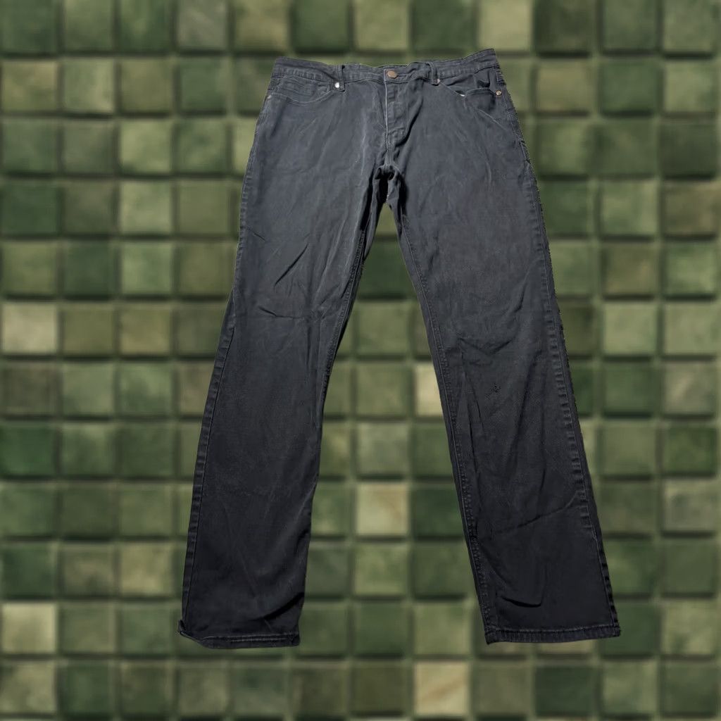 Vintage Barbell Apparel Black Athletic Denim 38x30 Button Jeans Size US 38 / EU 54 - 1 Thumbnail