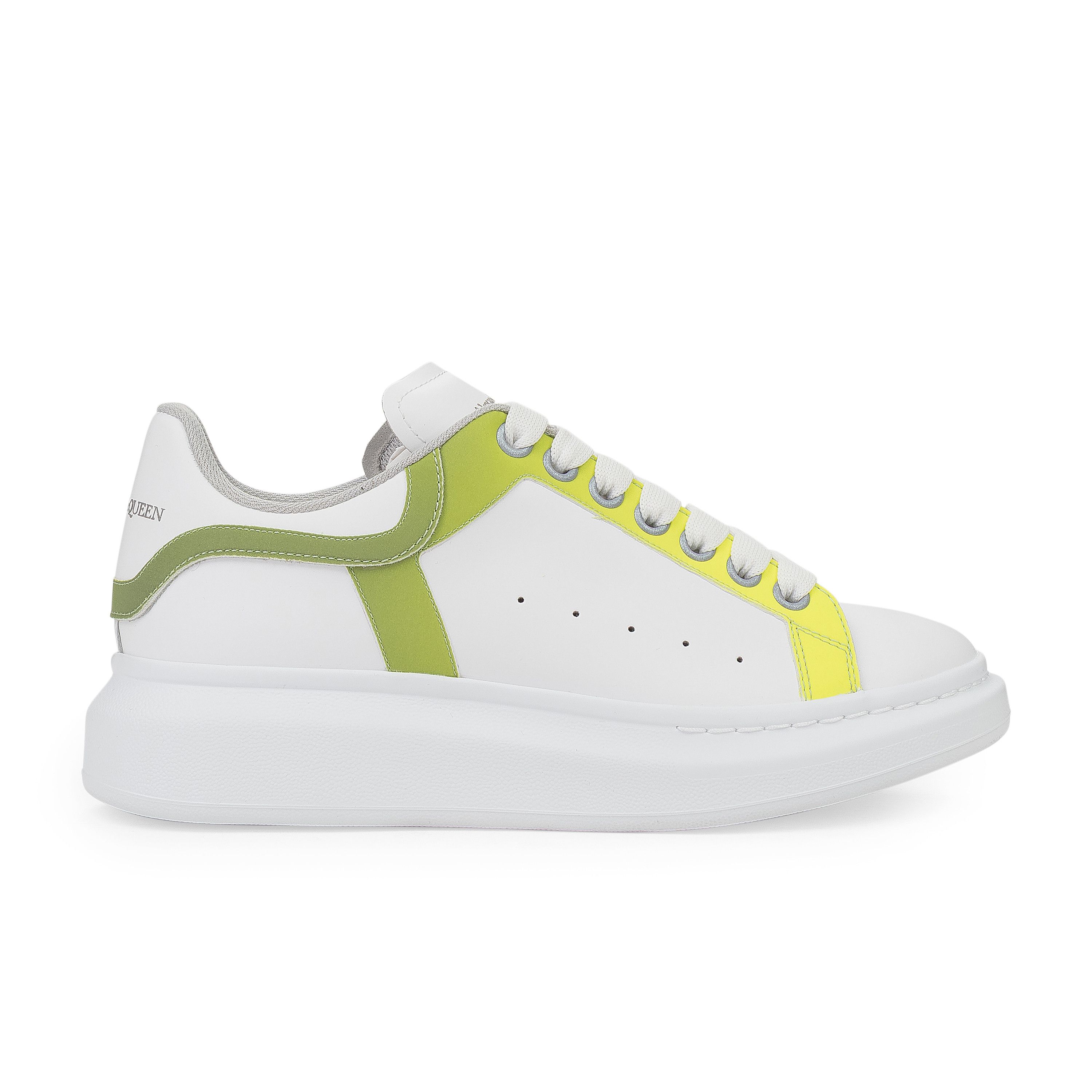 スニーカー alexander mcqueen Sea green leather Tread Slick sneakers Alexander Mcqueen Sea Green Leather Tread Slick Sneakers for