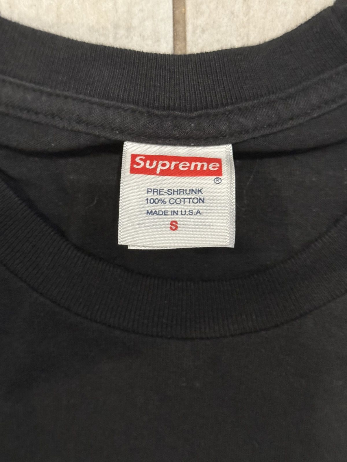 Supreme Supreme Black Tonal Bogo Tee Size US S / EU 44-46 / 1 - 4 Thumbnail