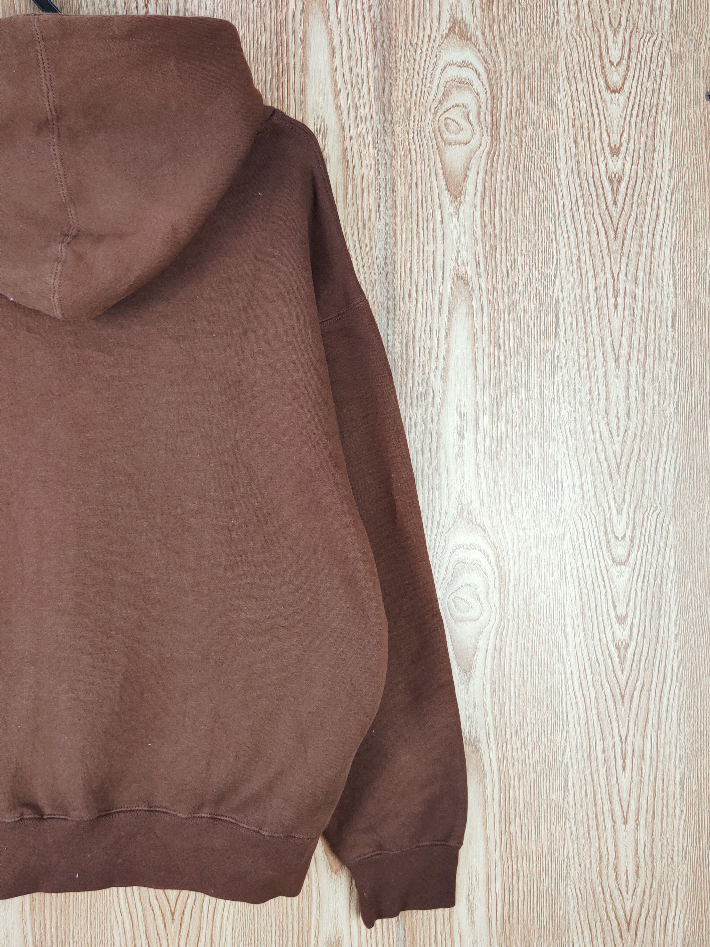 Japanese Brand × Vintage Vintage 💥 Pro Club Dark Brown Hoodie Sweatshirts Size US M / EU 48-50 / 2 - 11 Thumbnail