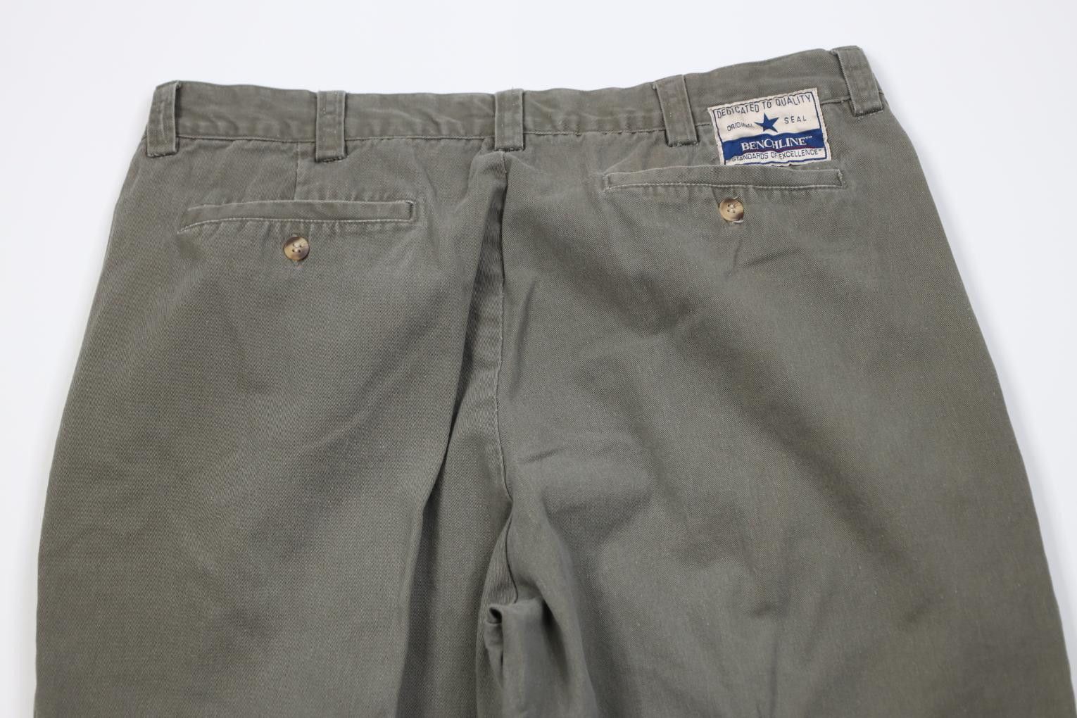 Vintage Vintage 90s Streetwear Relaxed Fit Pleated Chino Pants Size US 34 / EU 50 - 10 Thumbnail