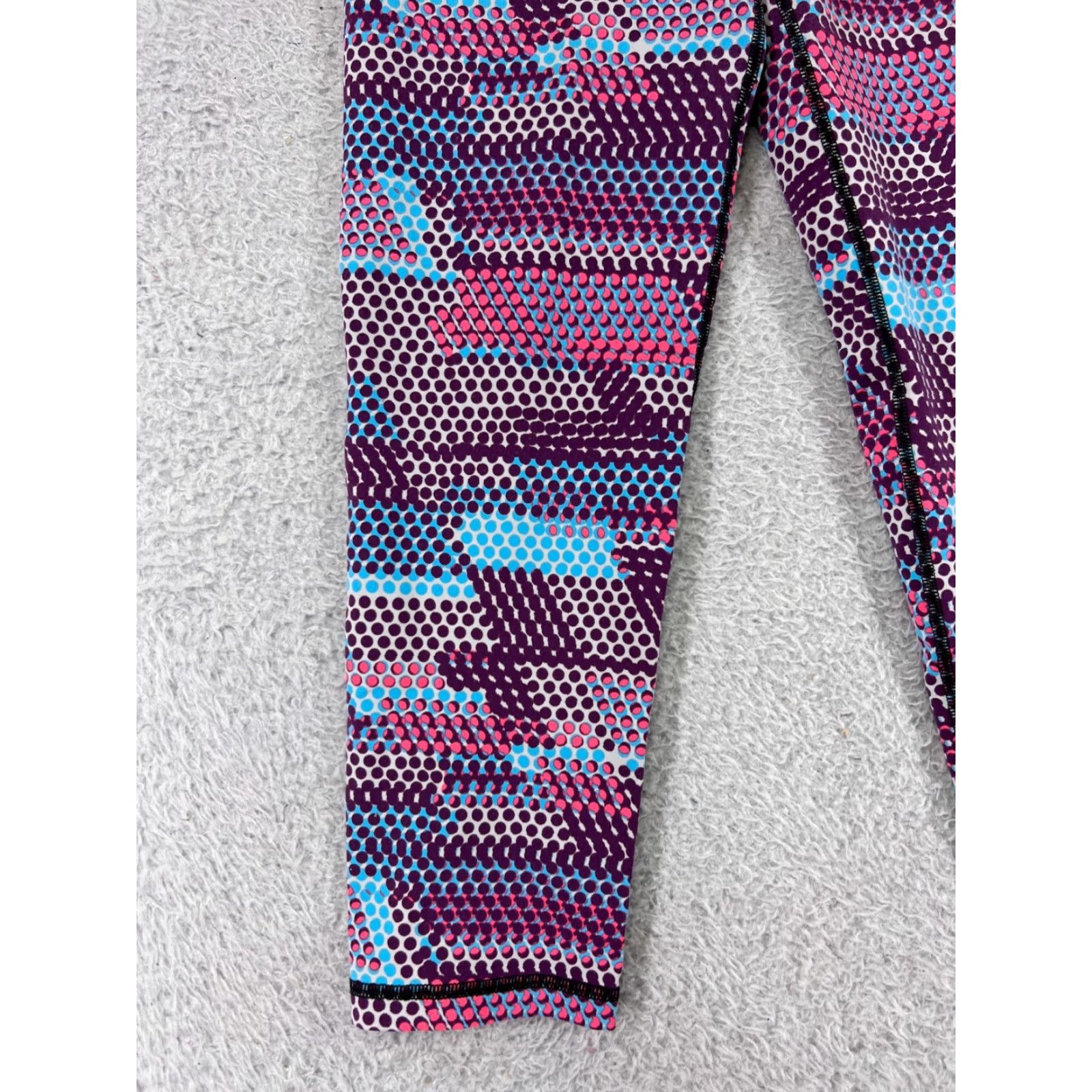Victoria's Secret Victoria's Secret Leggings Womens S Purple VSX Nylon Blend Stretch Size 28" / US 6 / IT 42 - 5 Thumbnail