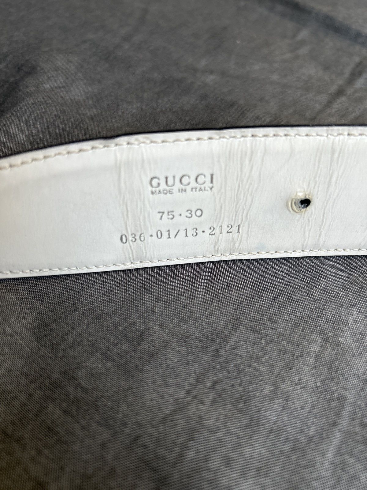 Gucci Gucci logo belt archive Size ONE SIZE - 3 Thumbnail