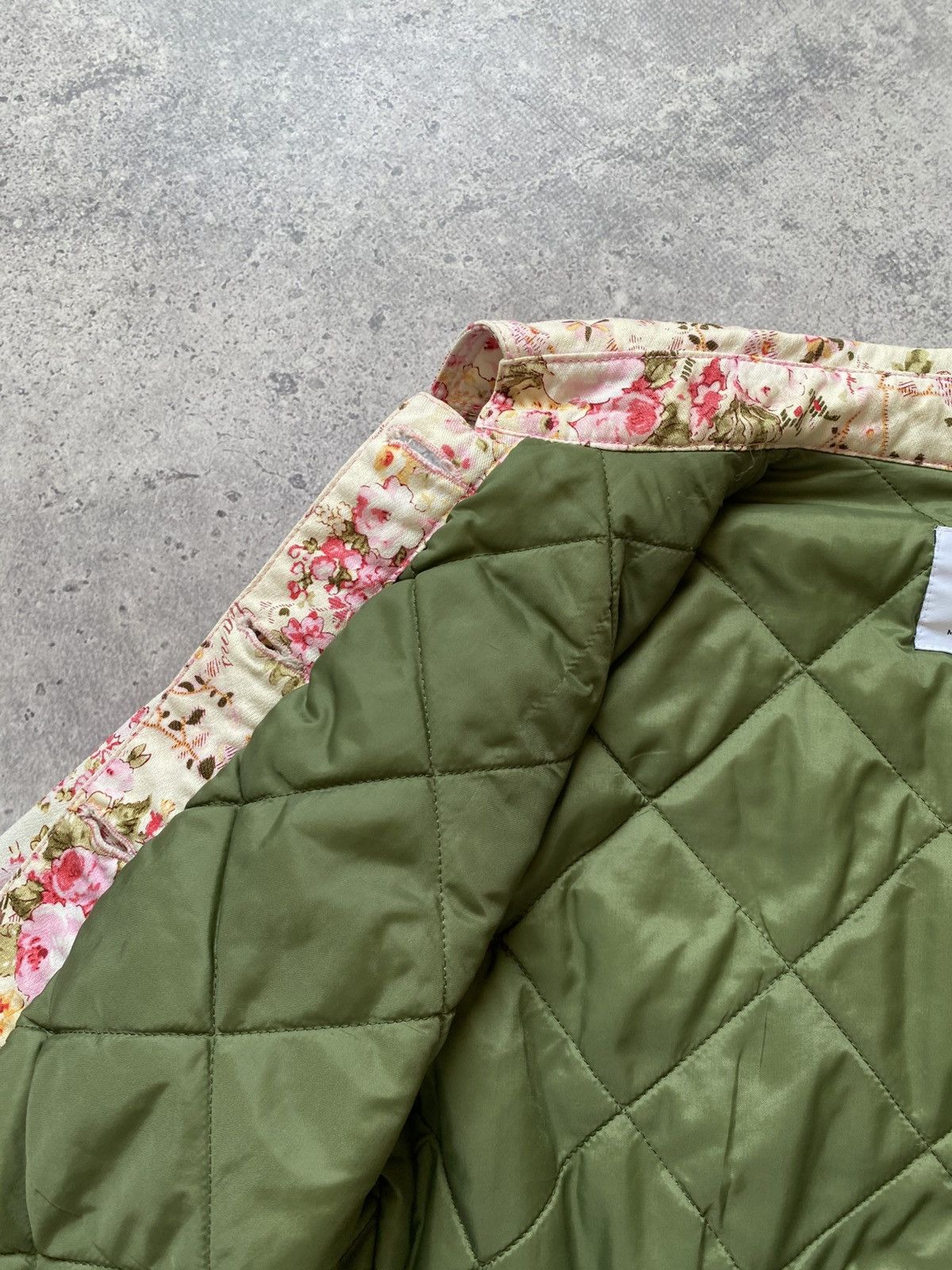Moschino Moschino Quilted Lined Floral Print Hunting Jacket 40 Italy Size S / US 4 / IT 40 - 19 Thumbnail