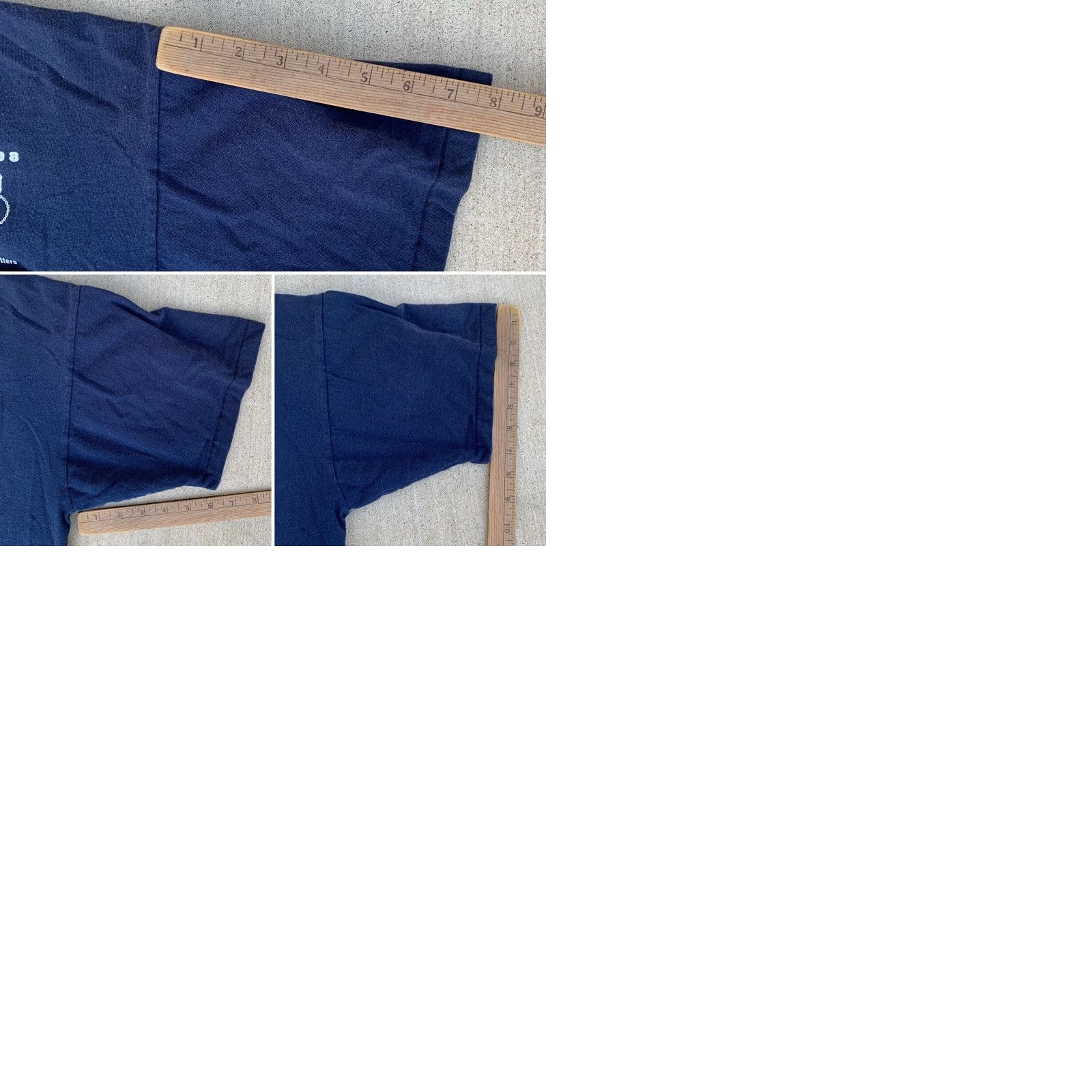 Vintage VINTAGE Oneita Local 398 Plumbers and Steamfitters Pocket T Shirt Short Sleeve Size XL Blue Cotton Mens Size US XL / EU 56 / 4 - 12 Thumbnail