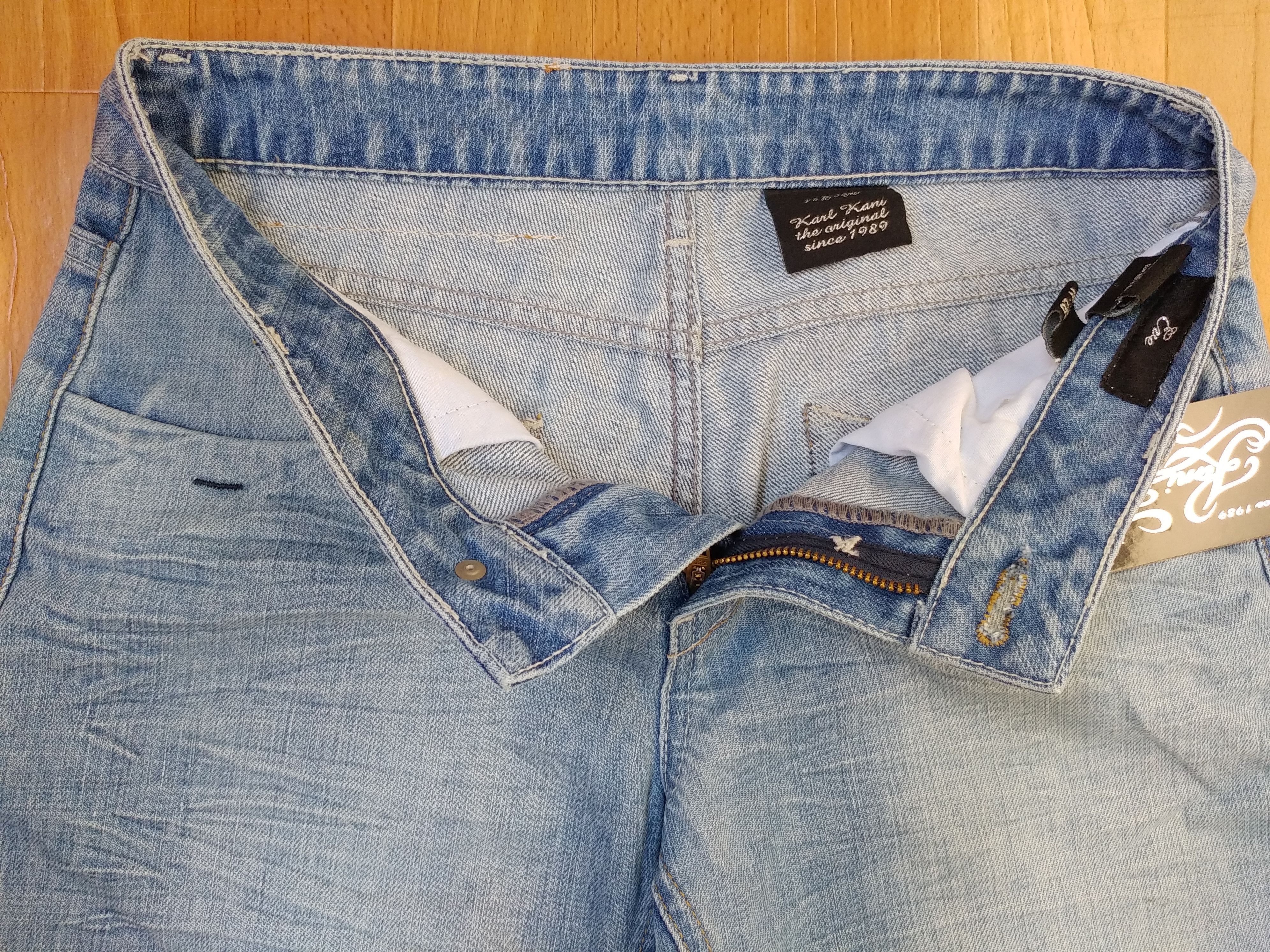 Karl Kani Womens KARL KANI jeans, blue vintage baggy Kani Ladies W 26 Size 26" / US 2 / IT 38 - 11 Thumbnail