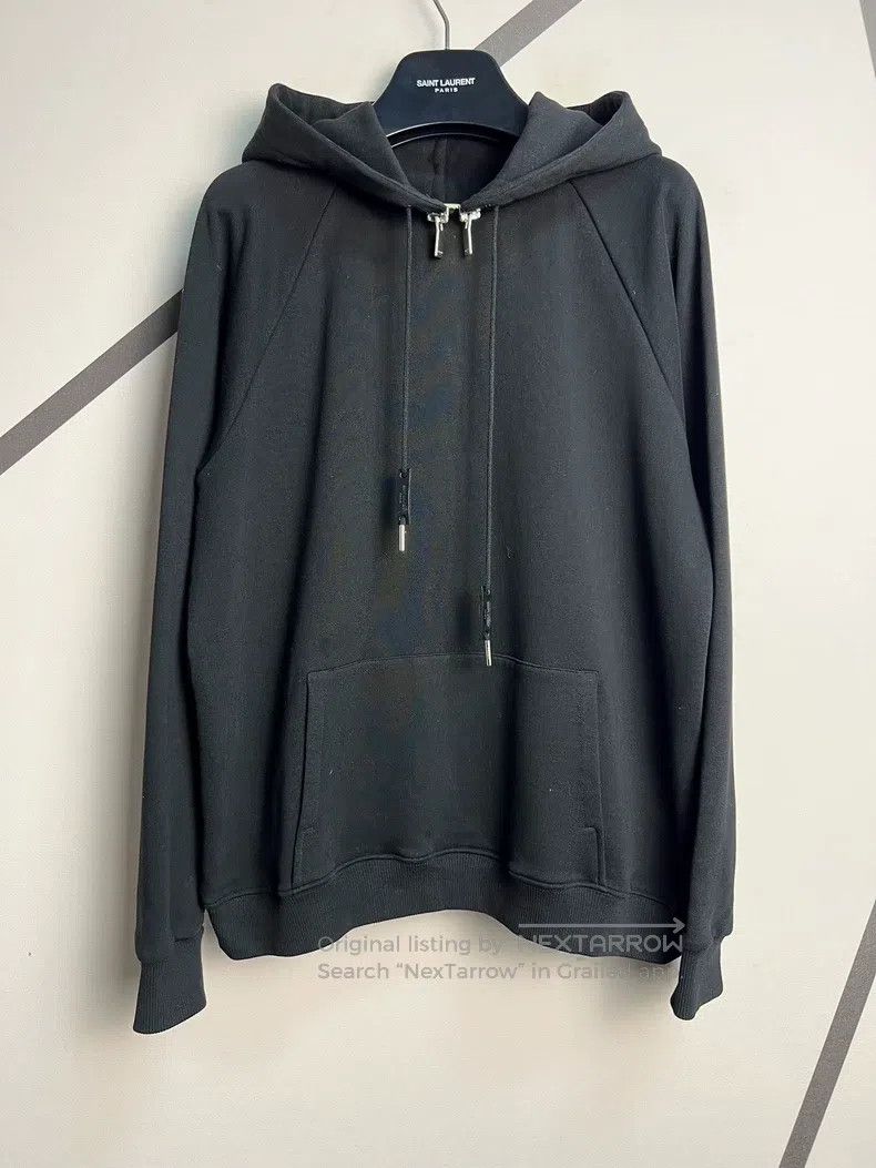 Saint Laurent Paris Saint Laurent Paris Black Zip-up Hoodie Size US L / EU 52-54 / 3 - 1 Thumbnail