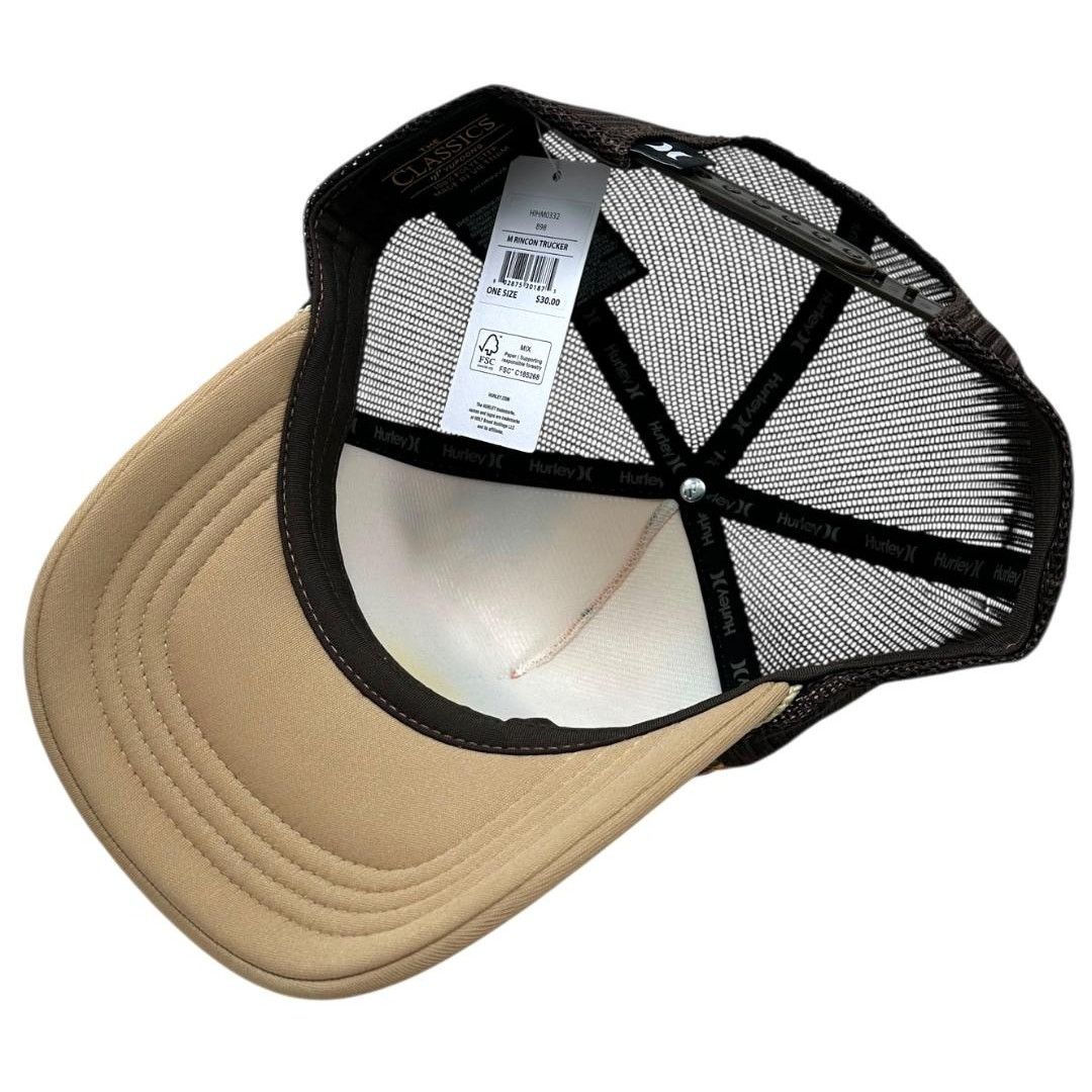 Hurley Hurley Men's Trucker Hat Rincon Mesh Snapback Cap in Sunset Size ONE SIZE - 4 Thumbnail