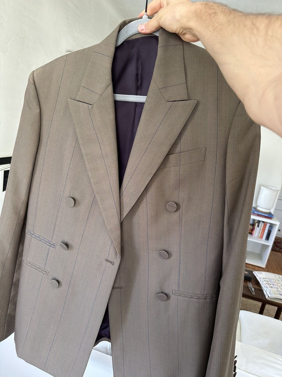 Burberry Worn only twice Burberry suit Size 46R - 7 Thumbnail