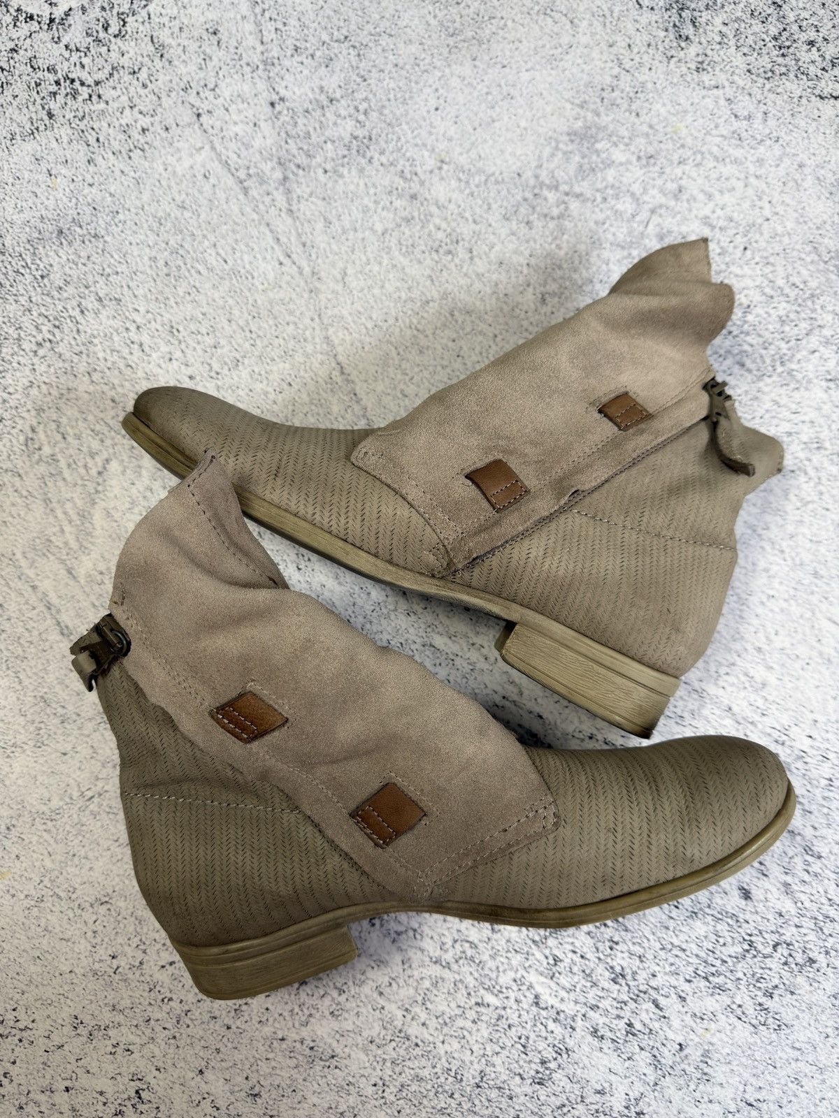 A.S.98 🔥A.S.98 Airsteps Style Ankle Straps Vintage Western Boots Size US 8 / EU 41 - 5 Thumbnail