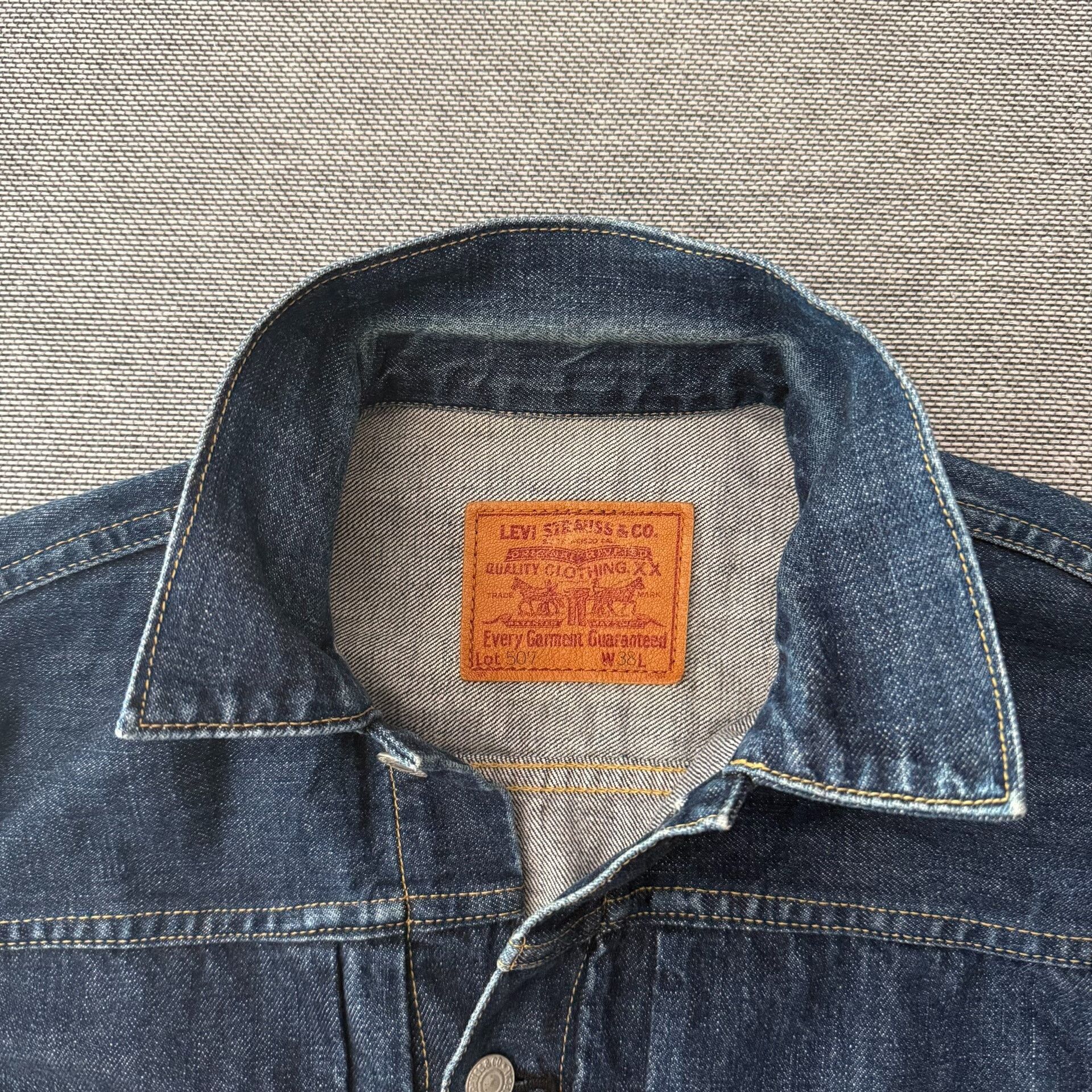 Levi's Vintage Clothing Levi's LVC 507XX J22 Japan Denim Jacket Size US M / EU 48-50 / 2 - 3 Thumbnail