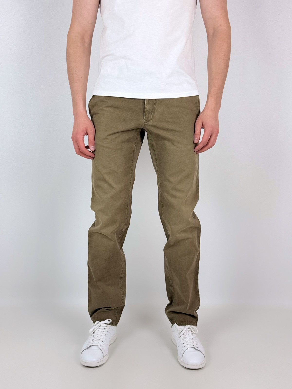 Incotex NWT Incotex Chino Olive Pants Size US 32 / EU 48 - 1 Thumbnail