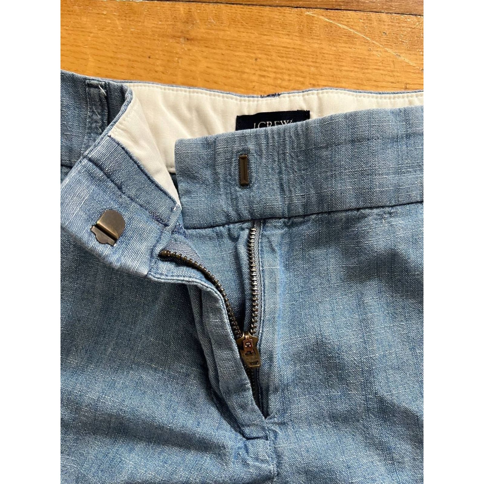 J.Crew J Crew Women classic Echo Blue Wash Size 4 A000947 Size 27" / US 4 / IT 40 - 4 Thumbnail