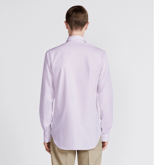 Dior o1w1db10525 483C57 Bobby Shirt in White/Pink Size US M / EU 48-50 / 2 - 6 Thumbnail