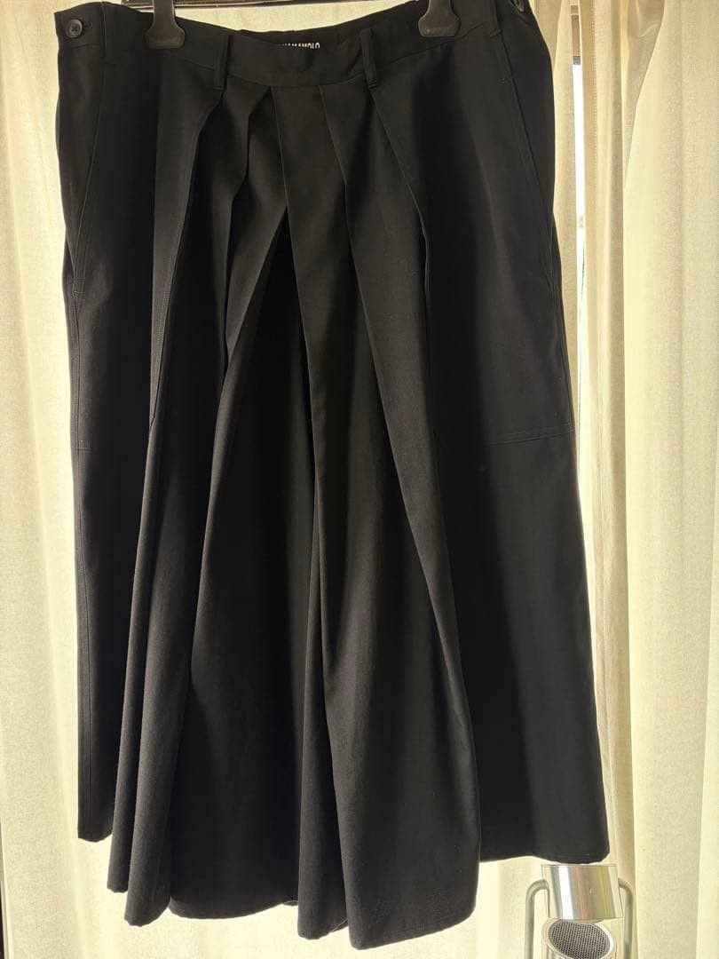 Yohji Yamamoto AW25 Wool Gabardine Hakama Pants Size US 33 - 1 Thumbnail