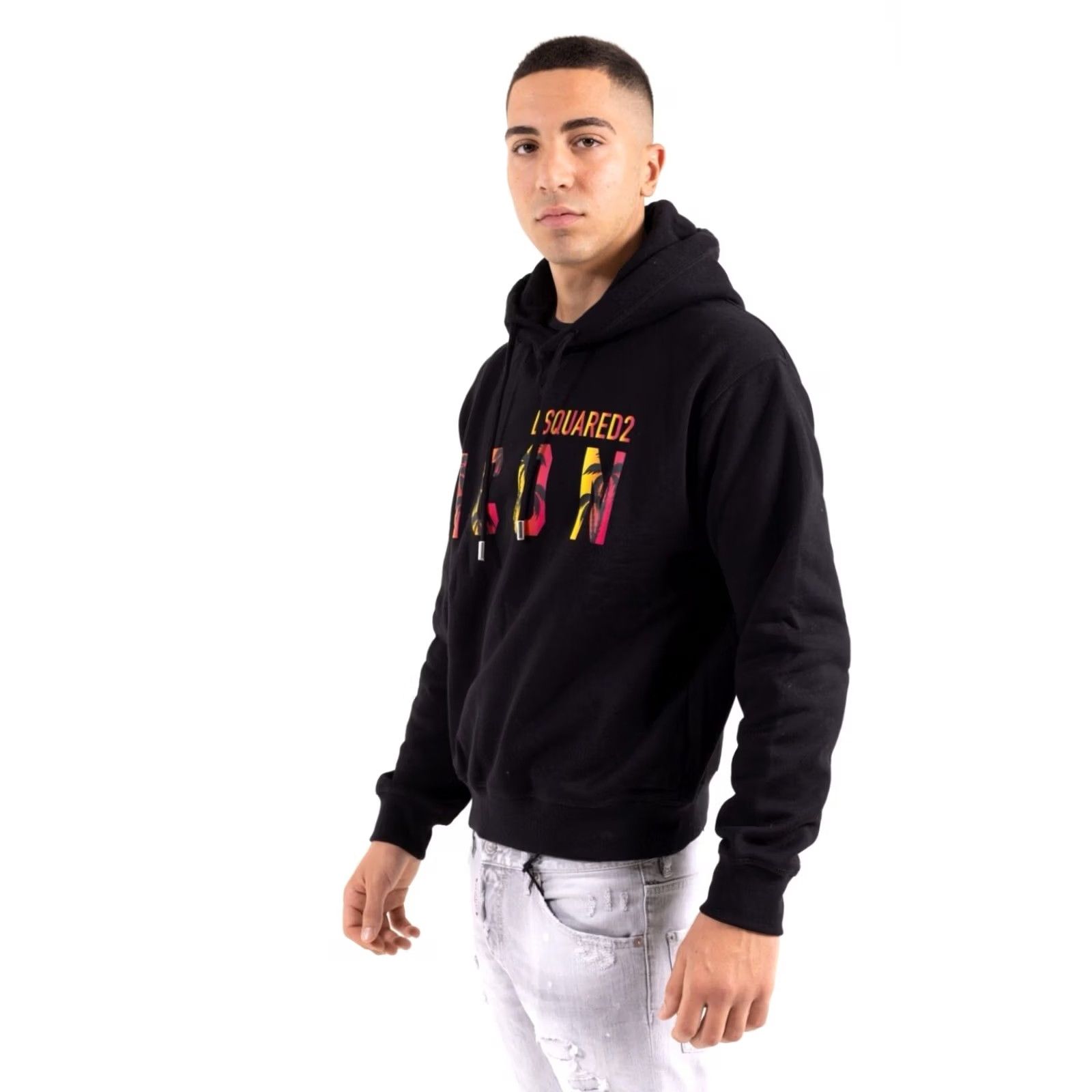 Dsquared2 Dsquared2 Hoodie ICON Hawaiian Logo Y2K Black M Mens Size US M / EU 48-50 / 2 - 4 Thumbnail
