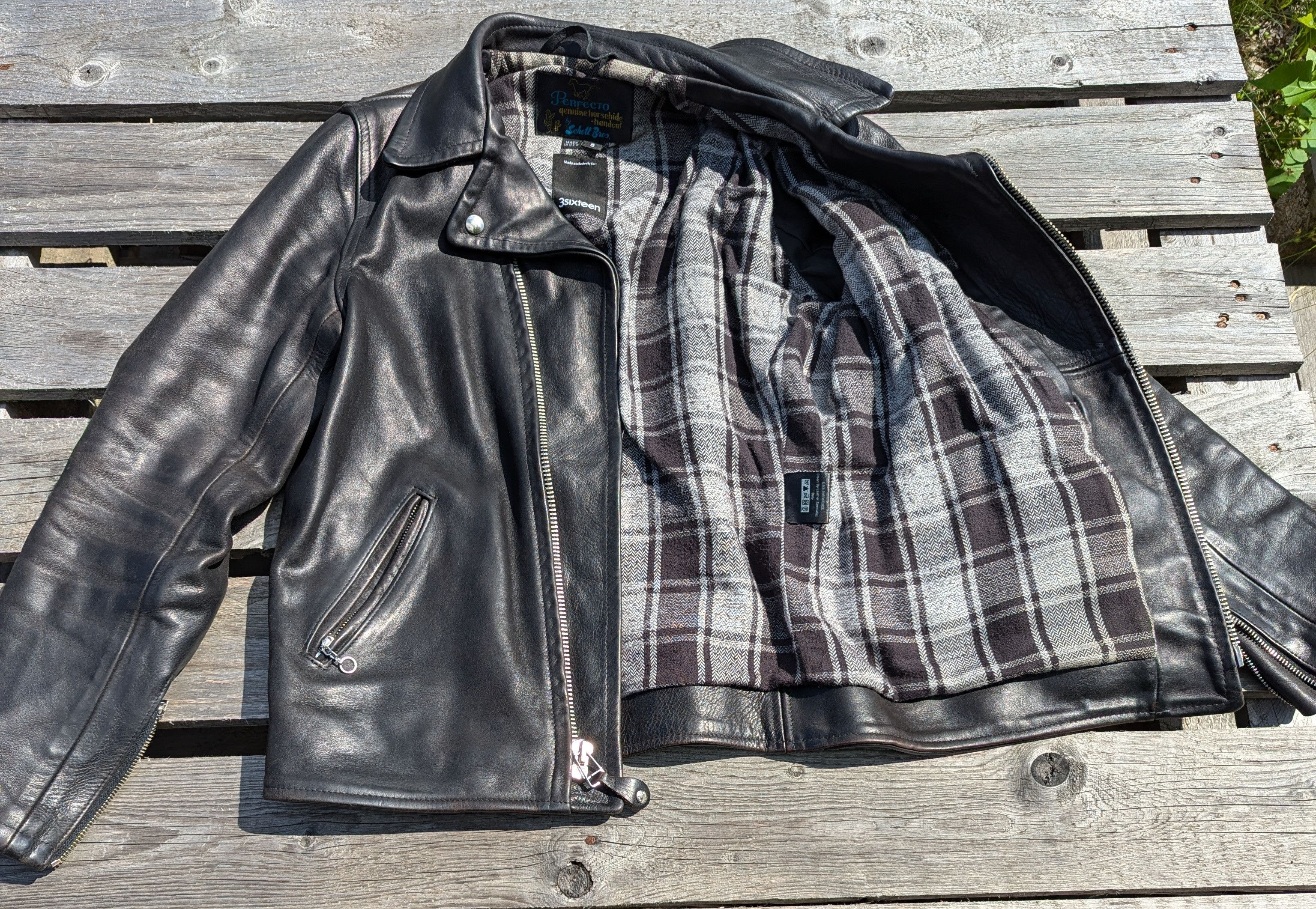 3sixteen × Schott 3sixteen Schott Horween Horsehide Perfecto 2020 Size US S / EU 44-46 / 1 - 6 Thumbnail