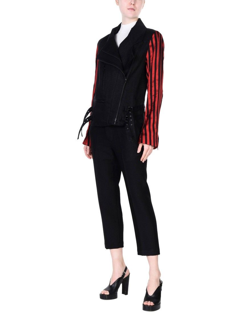 Ann Demeulemeester ann demeulemeester Wainwright RUBYBLACK biker jacket Size XS / US 0-2 / IT 36-38 - 9 Thumbnail
