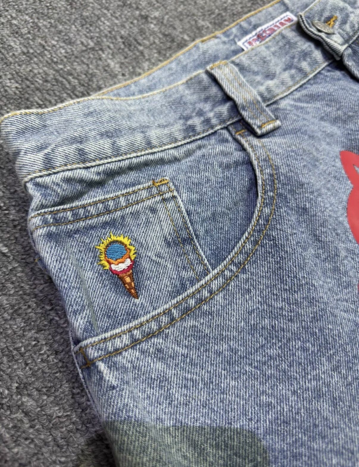 Billionaire Boys Club ICECREAM Flying Dog Jeans Billionaire Boys Club Size US 28 / EU 44 - 7 Thumbnail