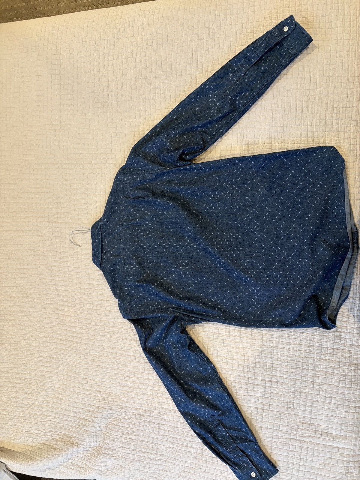 J.Crew J.Crew Slim Fit Indigo Printed Button Down Size US S / EU 44-46 / 1 - 2 Thumbnail