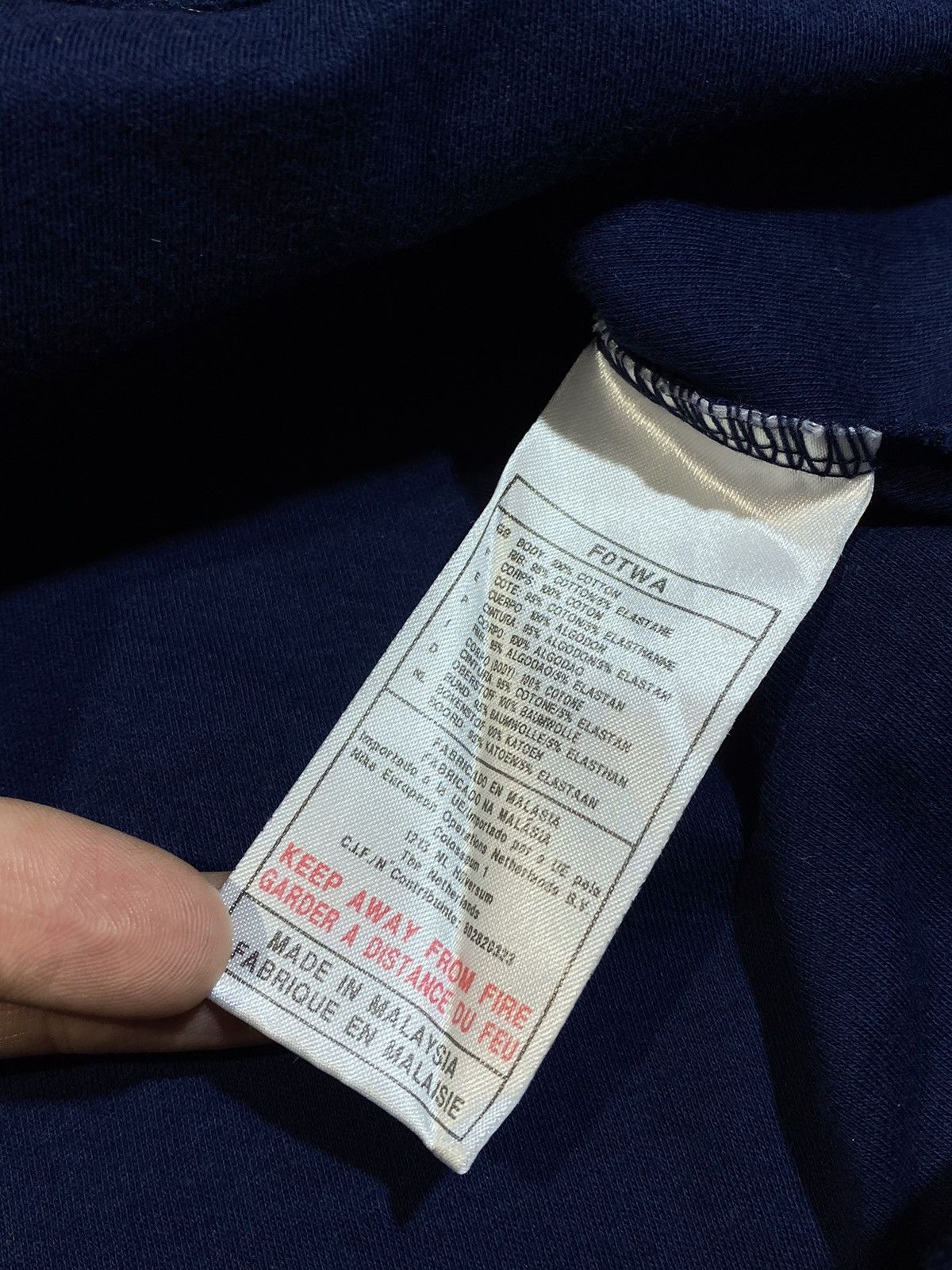 Nike 🔥 00s RARE NIKE TURTLENECK NAVY BLUE SWEATSHIRT VINTAGE Size US L / EU 52-54 / 3 - 11 Thumbnail