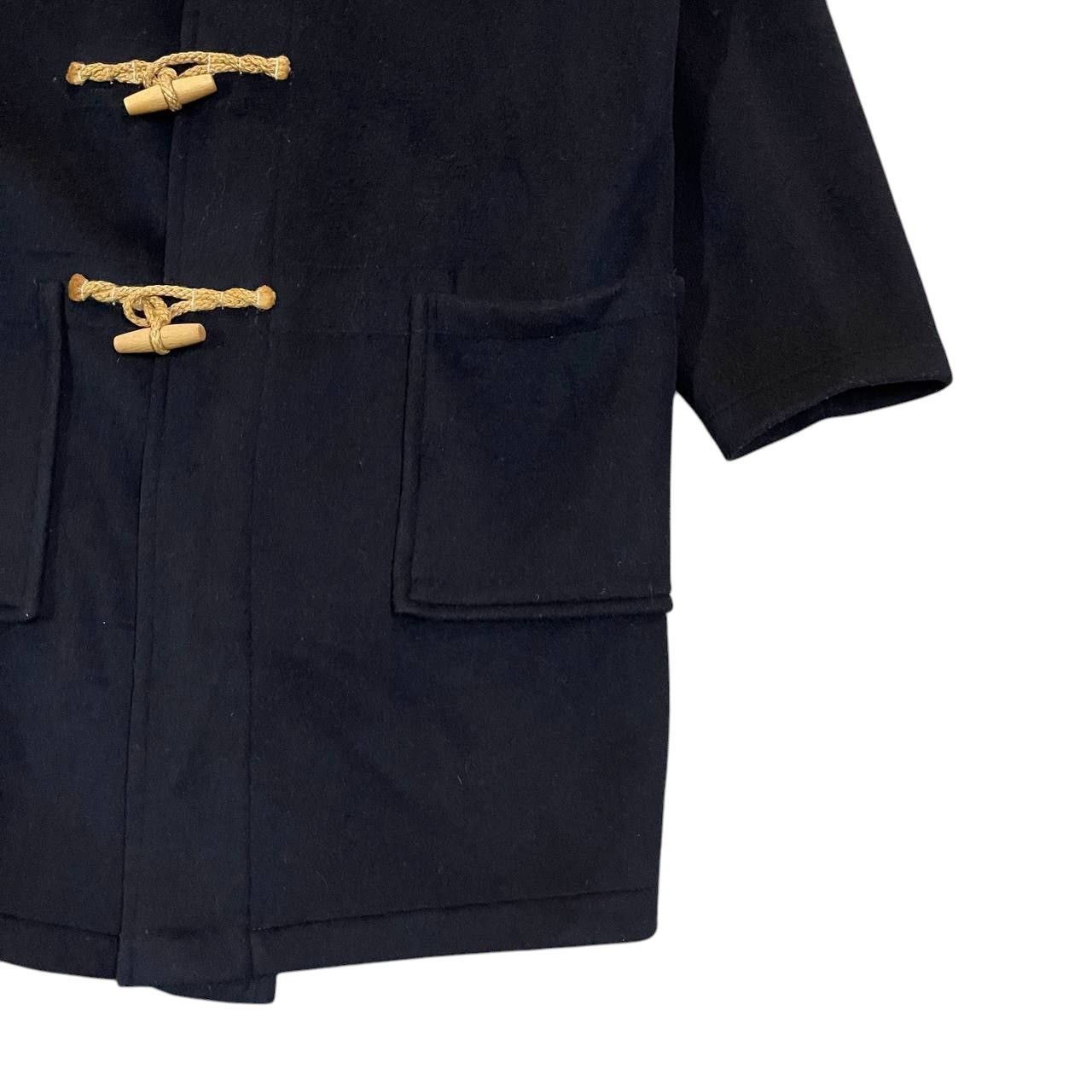Margaret Howell Vintage Margaret Howell Wool Duffle Coat Black Size US L / EU 52-54 / 3 - 4 Thumbnail