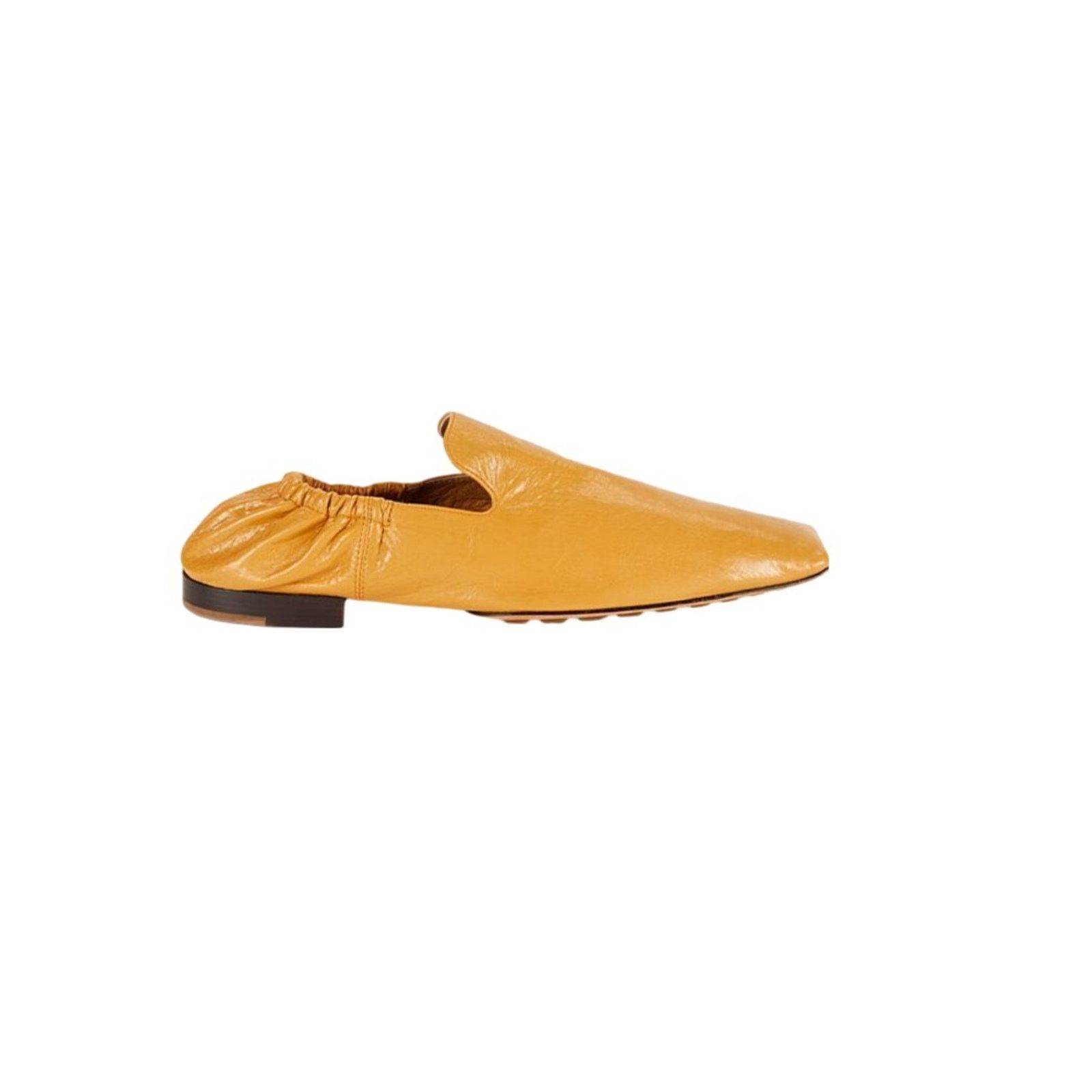 $950 NIB Men\'s Bottega Veneta Leather Loafers Yellow Slip On\'s Dress Shoes 39(6) $950 NIB Men\ main image 2