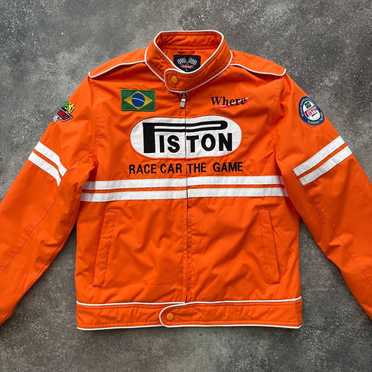 Formula 1 Formula 1 Vintage Y2K Retro Racing Jacket Size M / US 6-8 / IT 42-44 - 4 Thumbnail